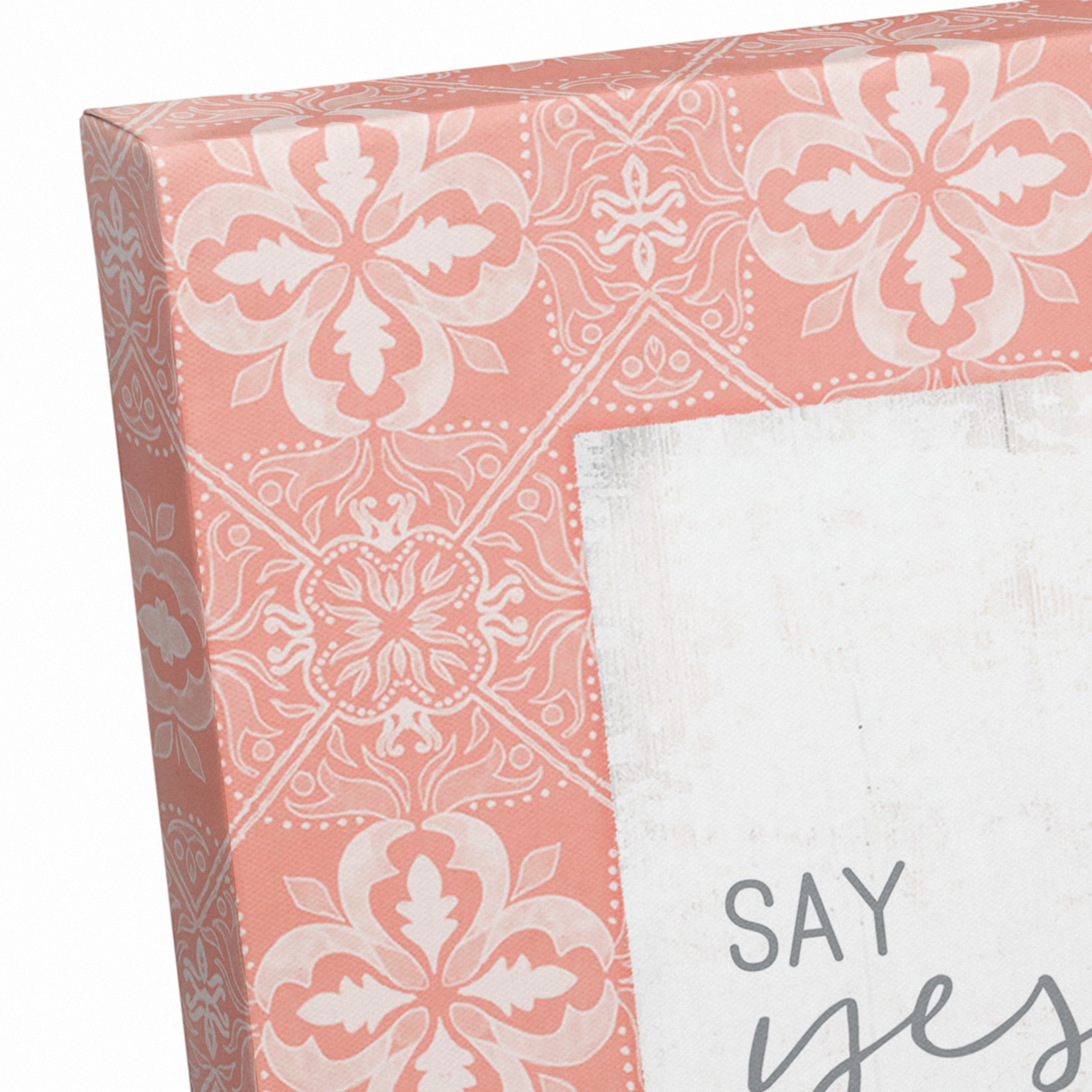 Say Yes To Adventures 14" x 11" Canvas Wall Art