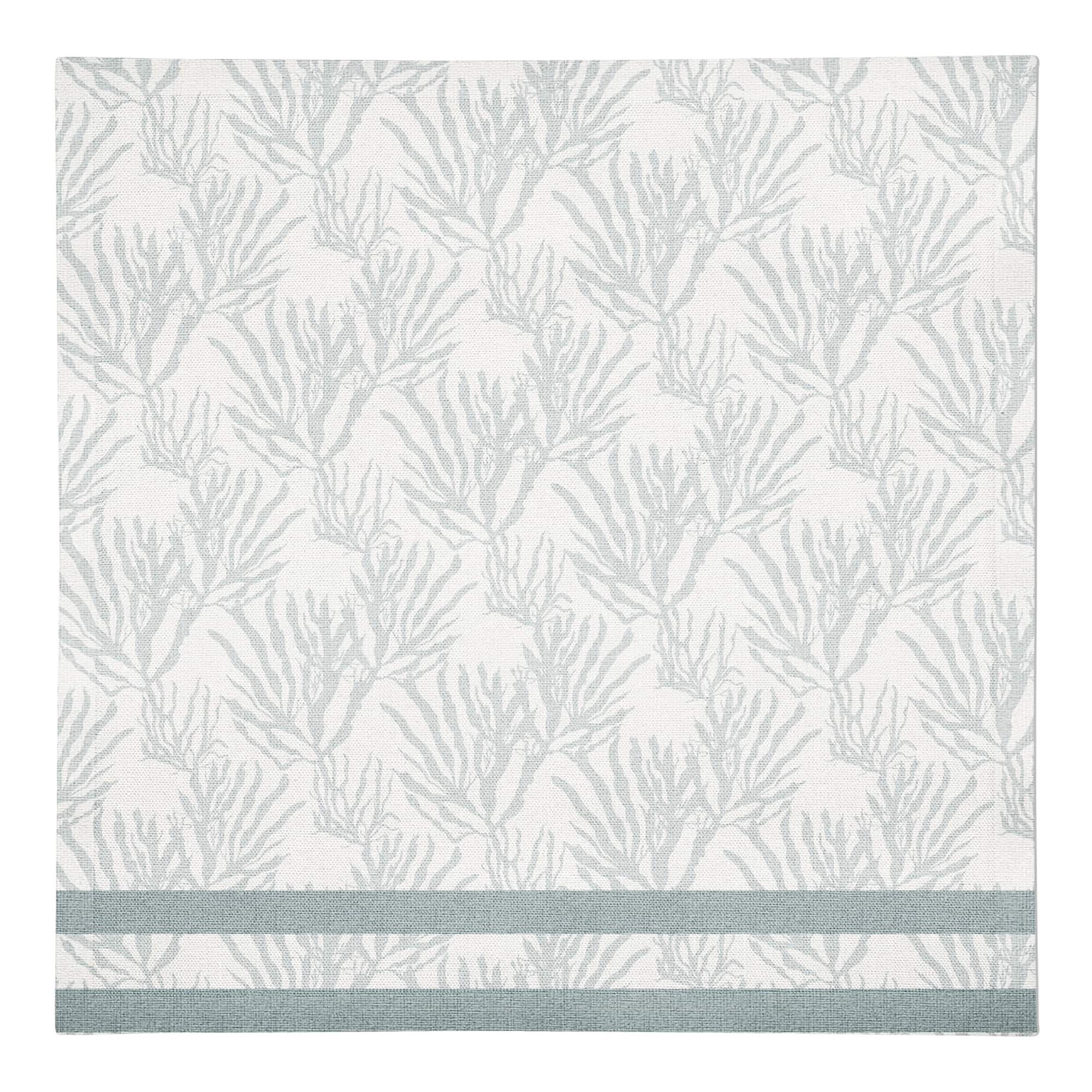 Coral & Stripe Cotton Twill Napkin