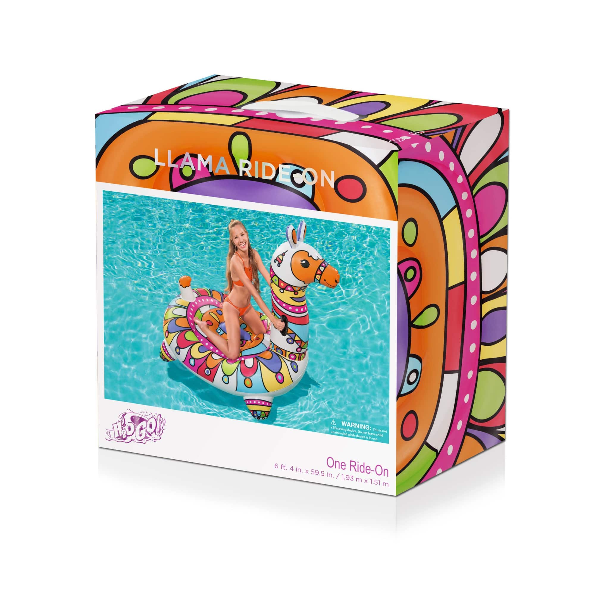 Bestway H2OGO! Llama Ride-On Pool Float
