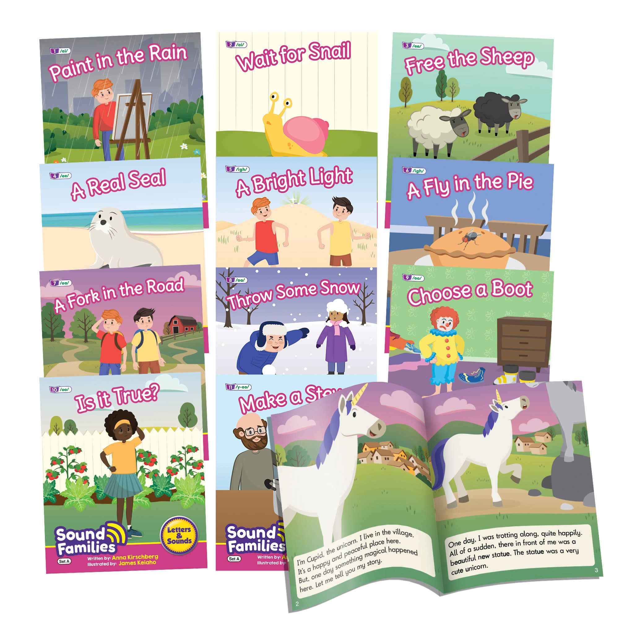 Junior Learning® Decodable Readers Sound Families Long Vowel Fiction Phase 5.5