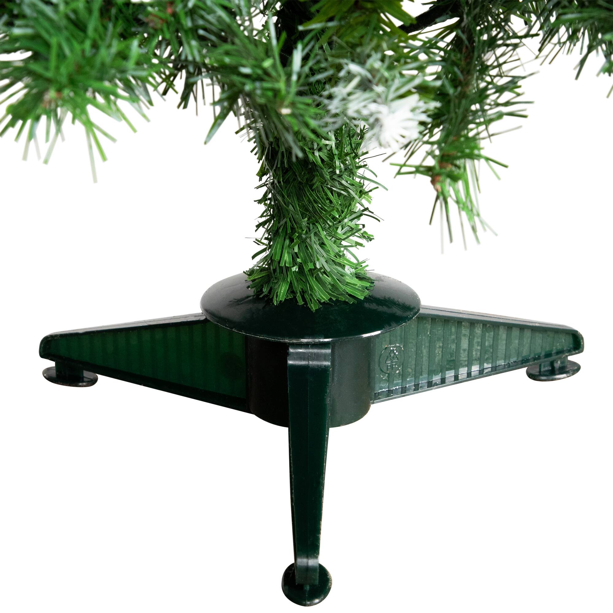 3ft. Unlit Two Tone Buckeye Glitter Pine Artificial Christmas Tree