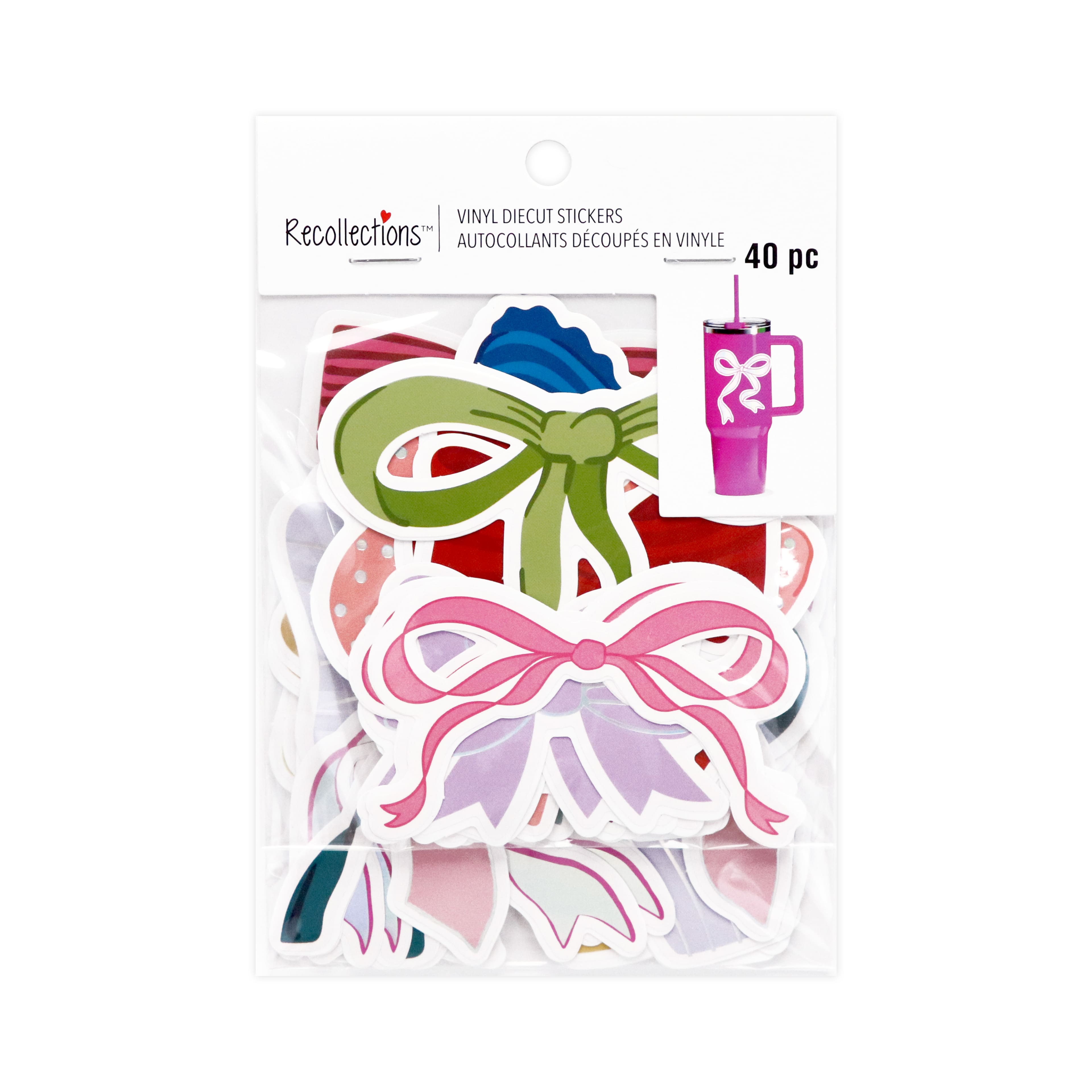 Bows Vinyl Stickers by Recollections™