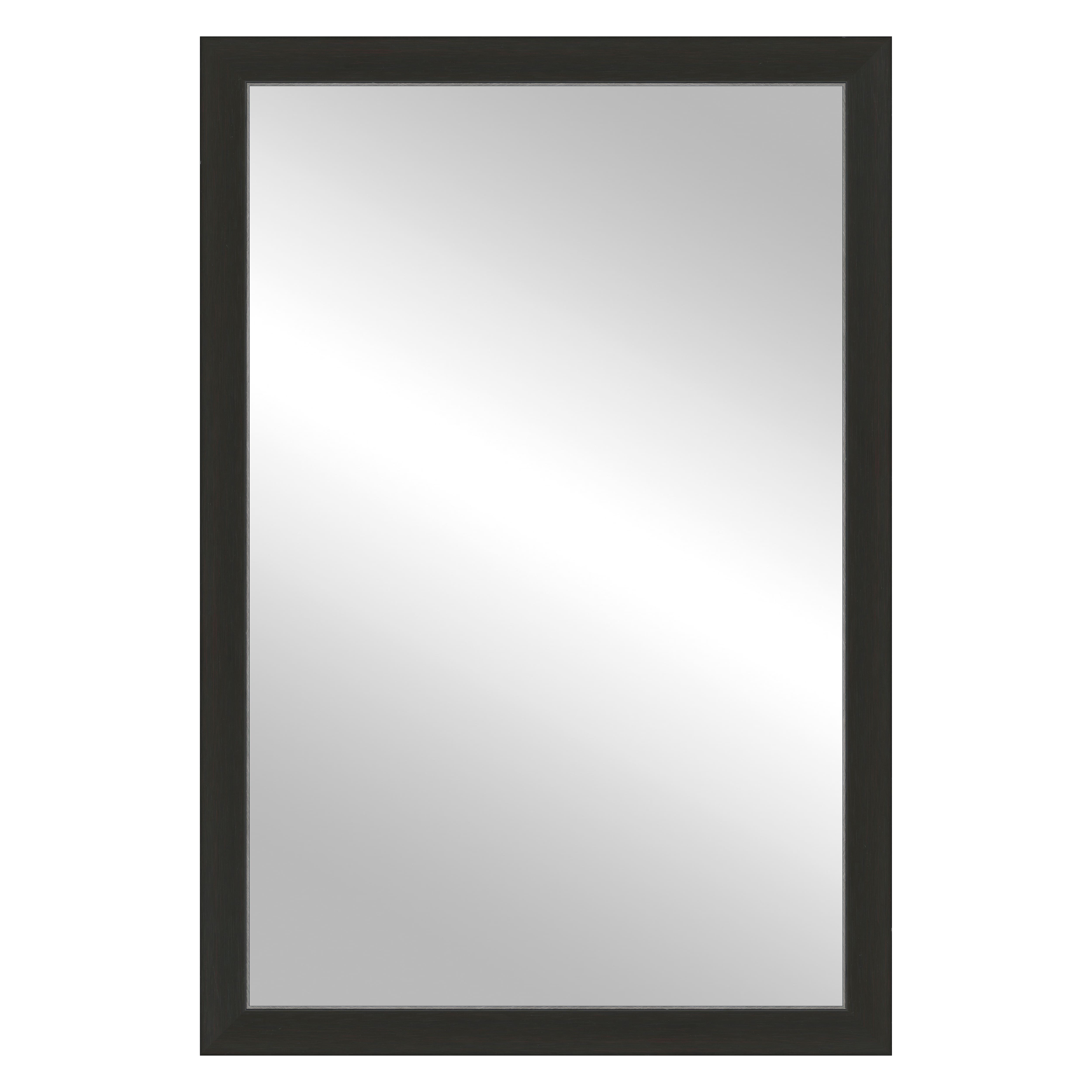 Timeless Frames® Port Espresso & Silver 24" x 37" Framed Mirror