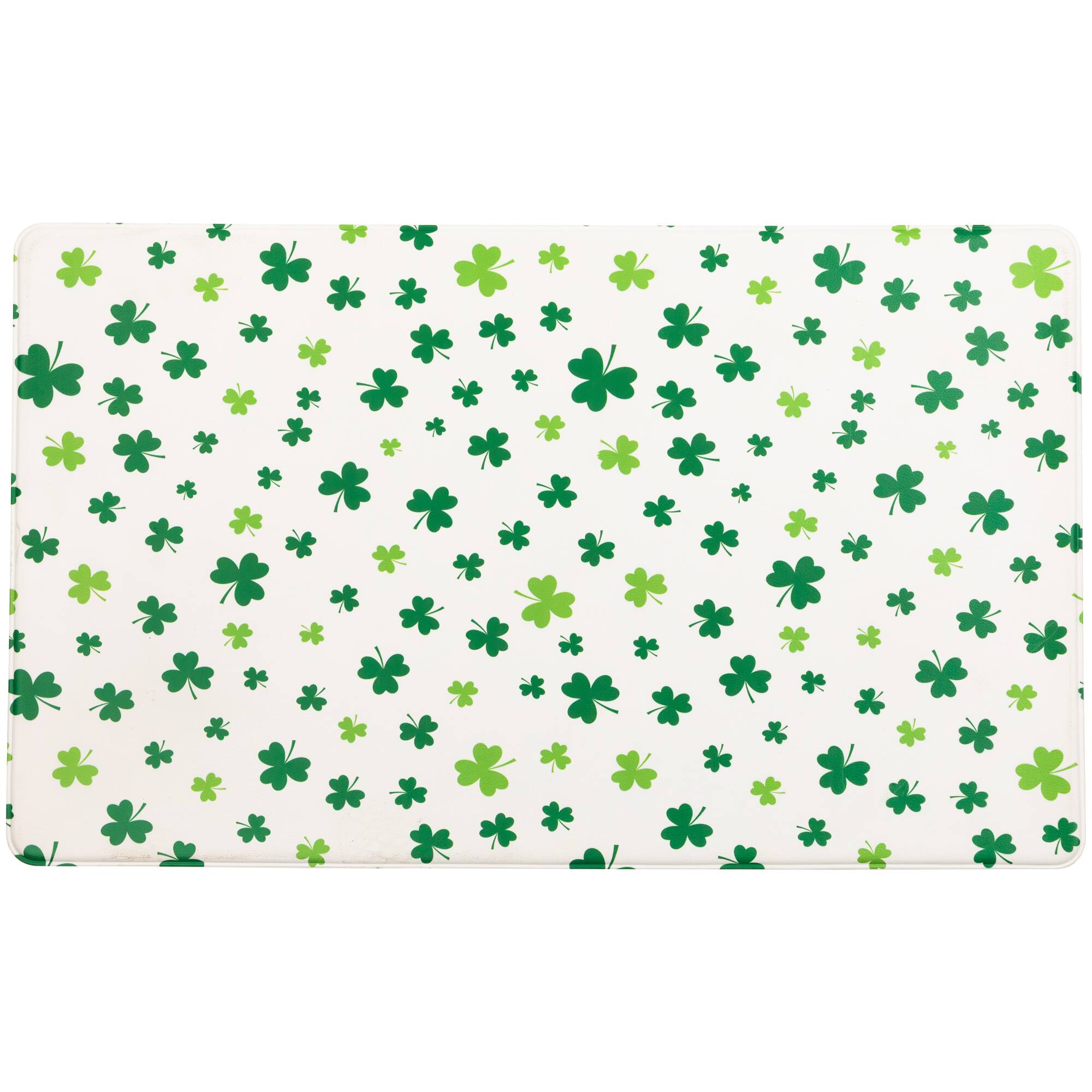 29.5" Shamrocks St. Patrick's Day Kitchen Comfort Mat