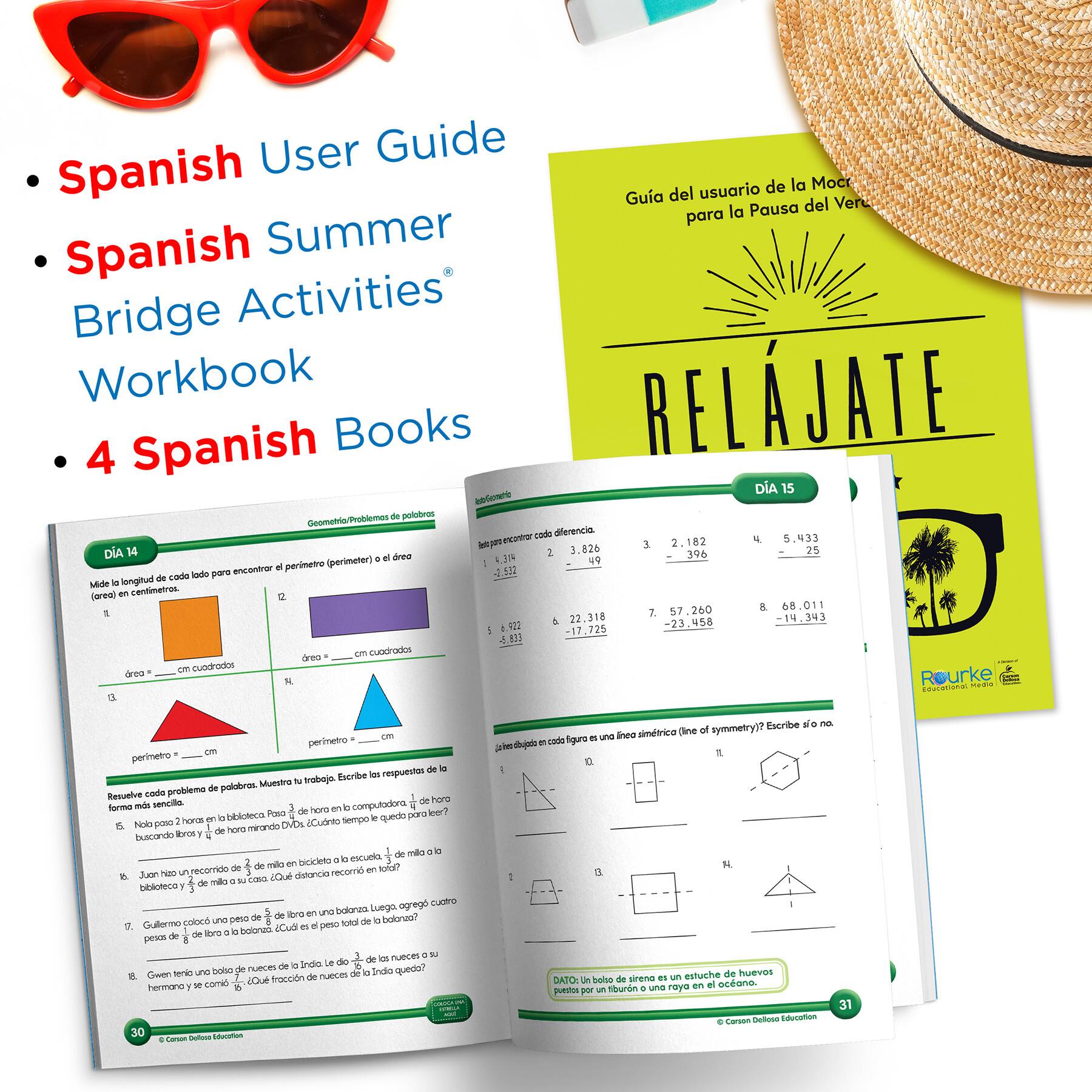 Summer Bridge Activities Summer Bridge Spanish Backpack for Grade 4-5
