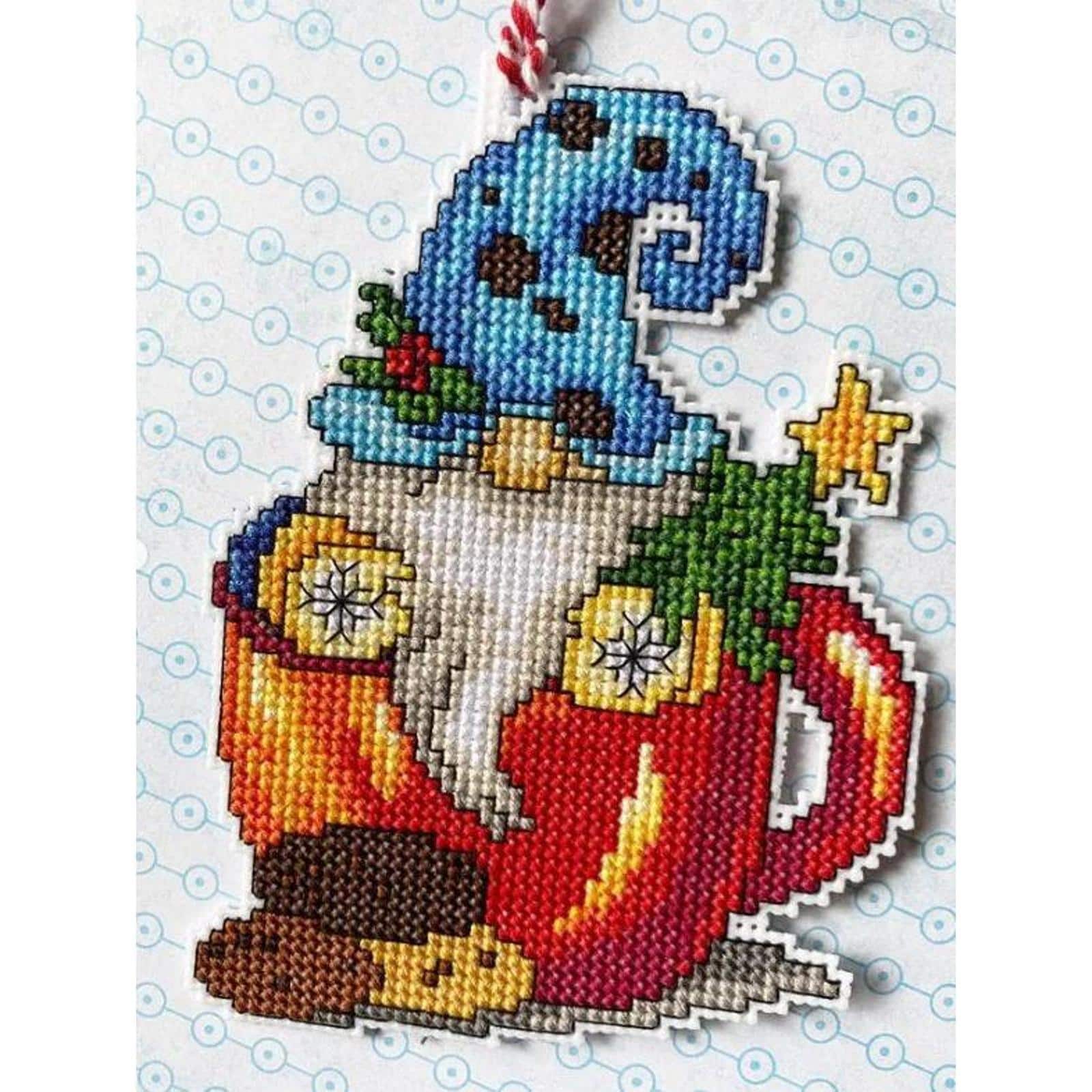 Crafting Spark Christmas Gnomes Counted Cross Stitch Kit