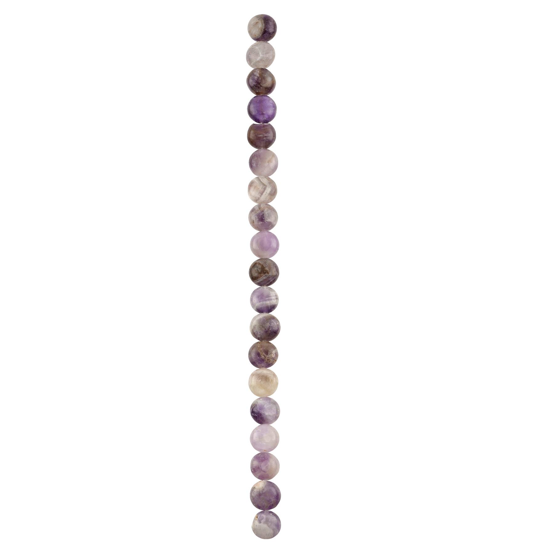 12 Pack: Amethyst Coin Beads, 10mm by Bead Landing™