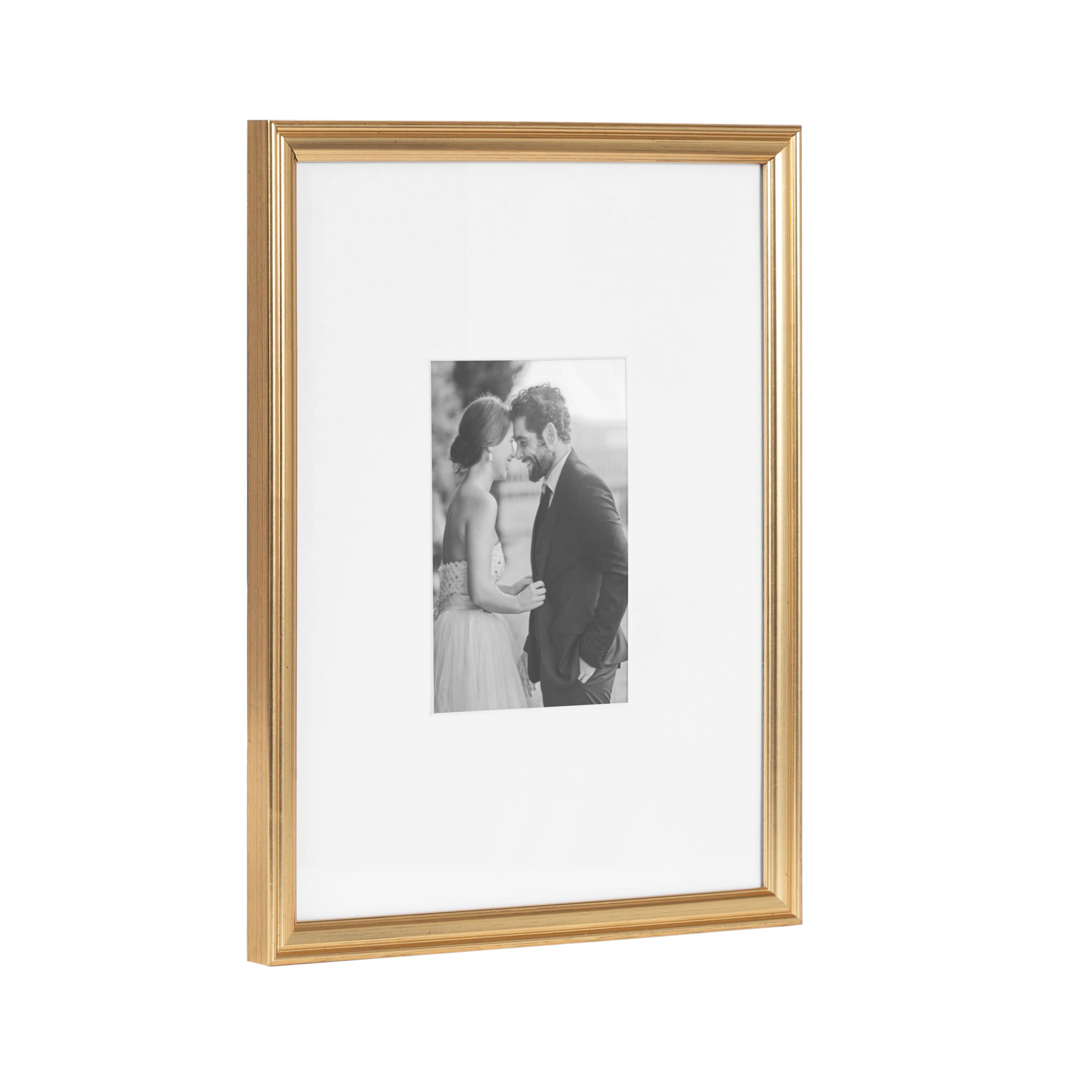 Kate and Laurel Adlynn 11" x 14" Photo Frames 5" x 7" with Mat, 3ct.