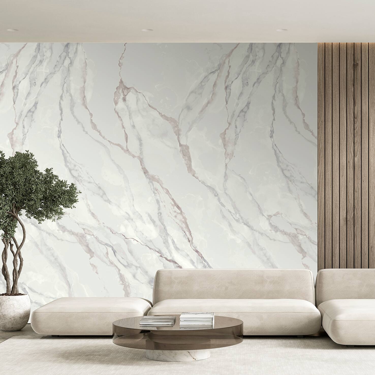 Designs Direct Marble Mirage Wall Mural