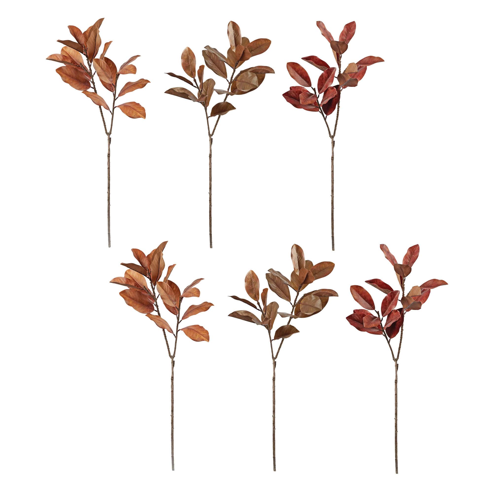 Michaels, Melrose Fall Magnolia Leaf Spray Set – Category: Stems