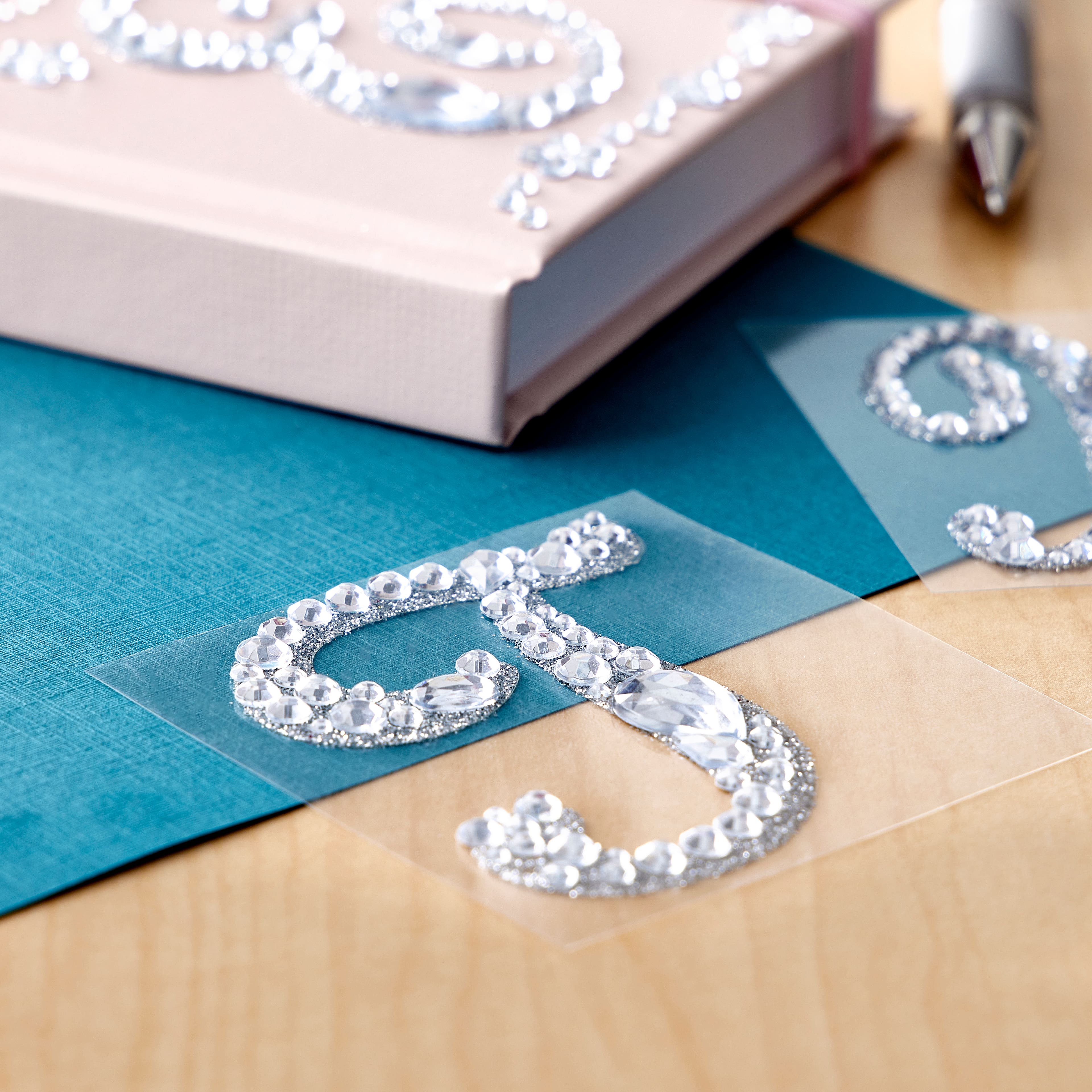 12 Pack: Bling Alphabet Letter Sticker by Recollections™