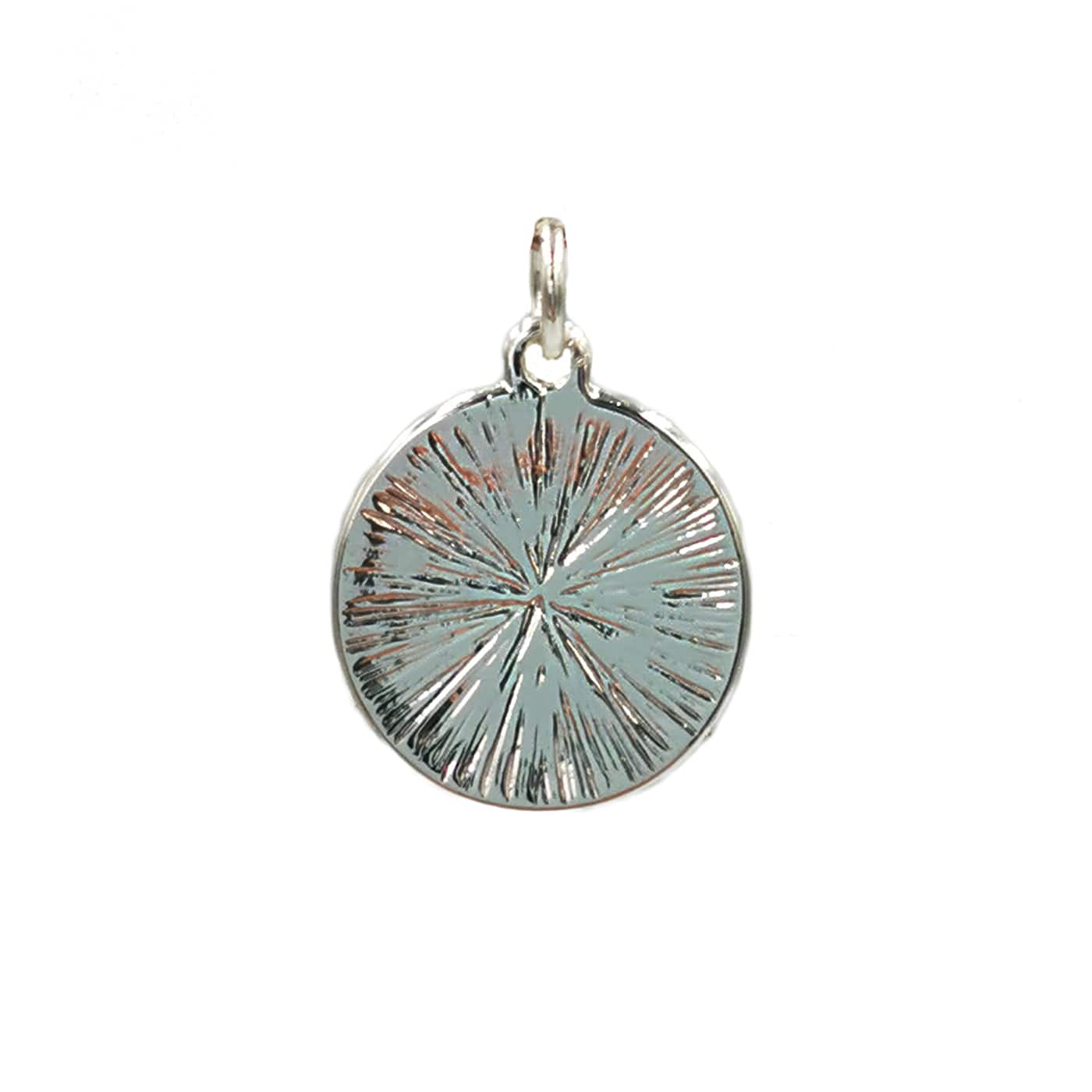 Charmalong™ Silver Plated Do All Things with Love Charm by Bead Landing™