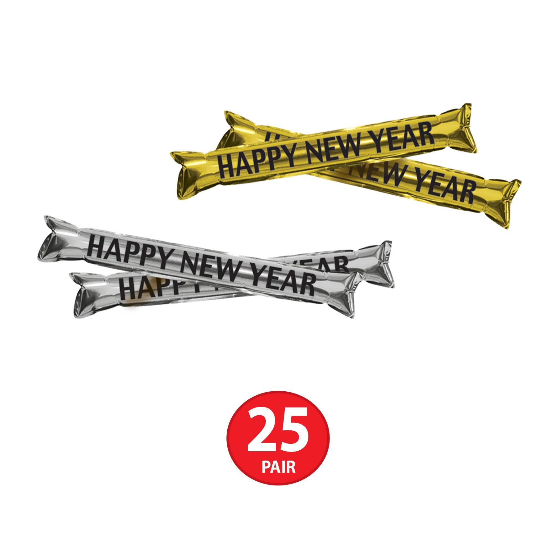Beistle New Year Midnite Thunder Party Favor Kit for 50