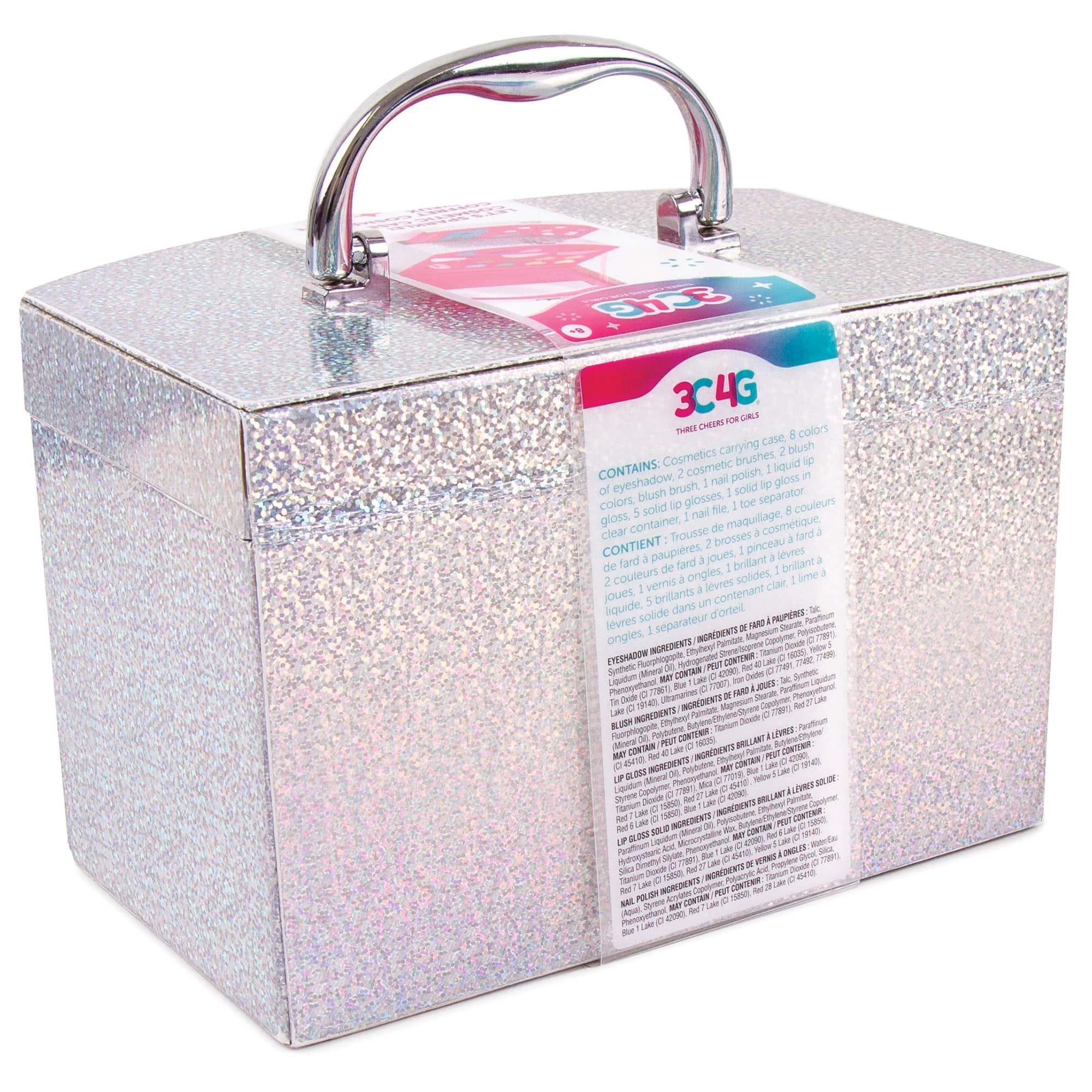 Make It Real™ 3C4G Let's Sparkle Cosmetic Case Set