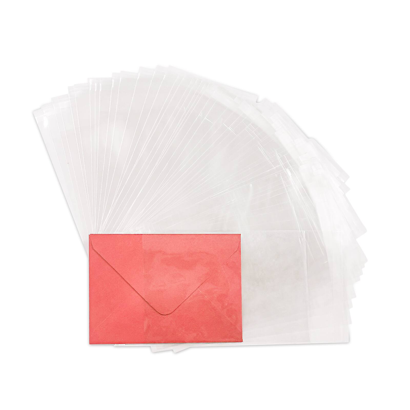 Clear Card Sleeves by Recollections, 3.5" x 4.875" Clear Card Sleeves by Recollections, 3.5" x 4.875"