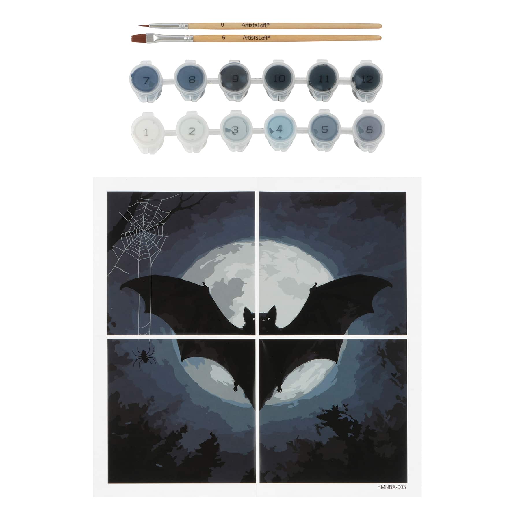Bat Paint-by-Number Gallery Mini Kit by Artist's Loft®
