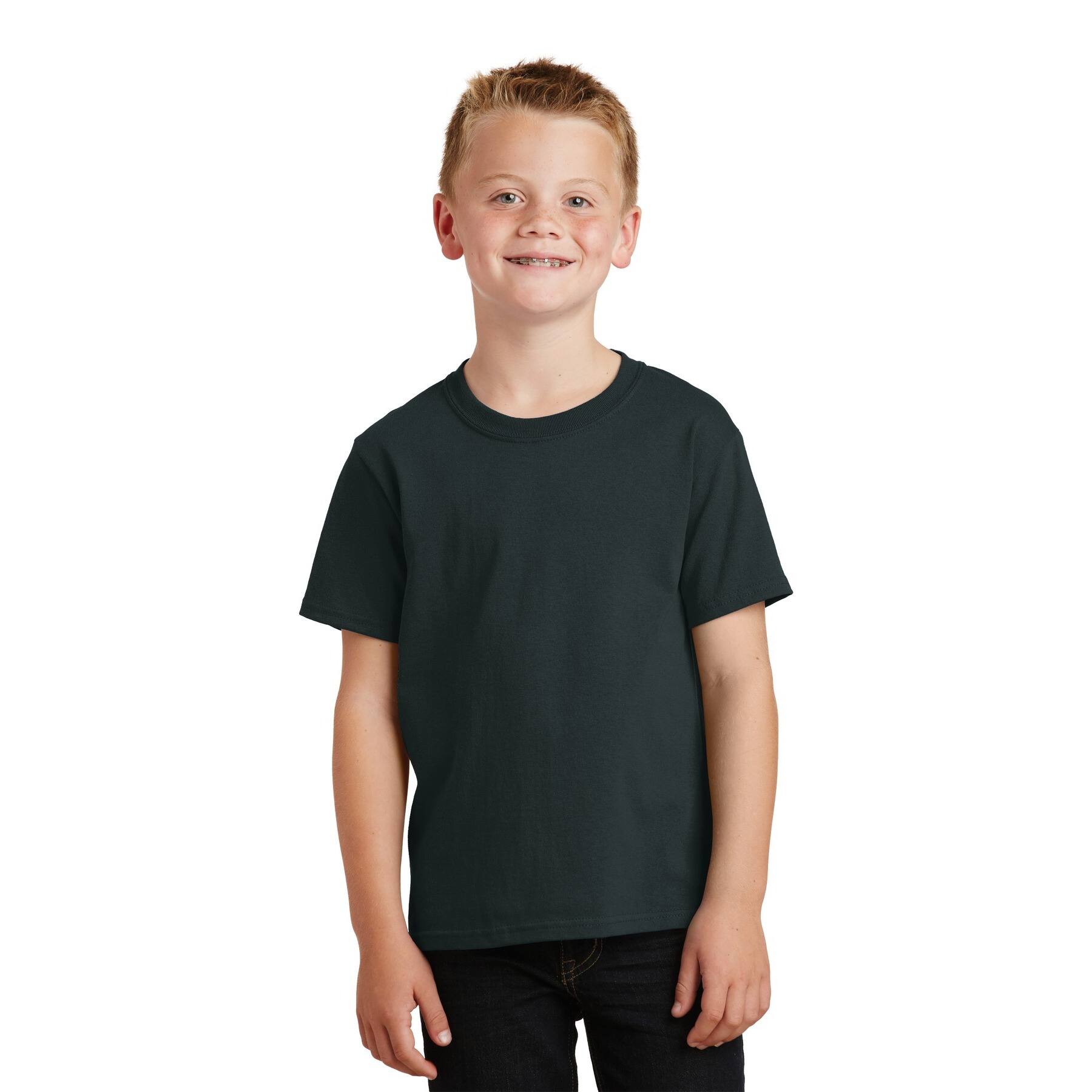 Port & Company® Beach Wash Garment-Dyed Youth T-Shirt