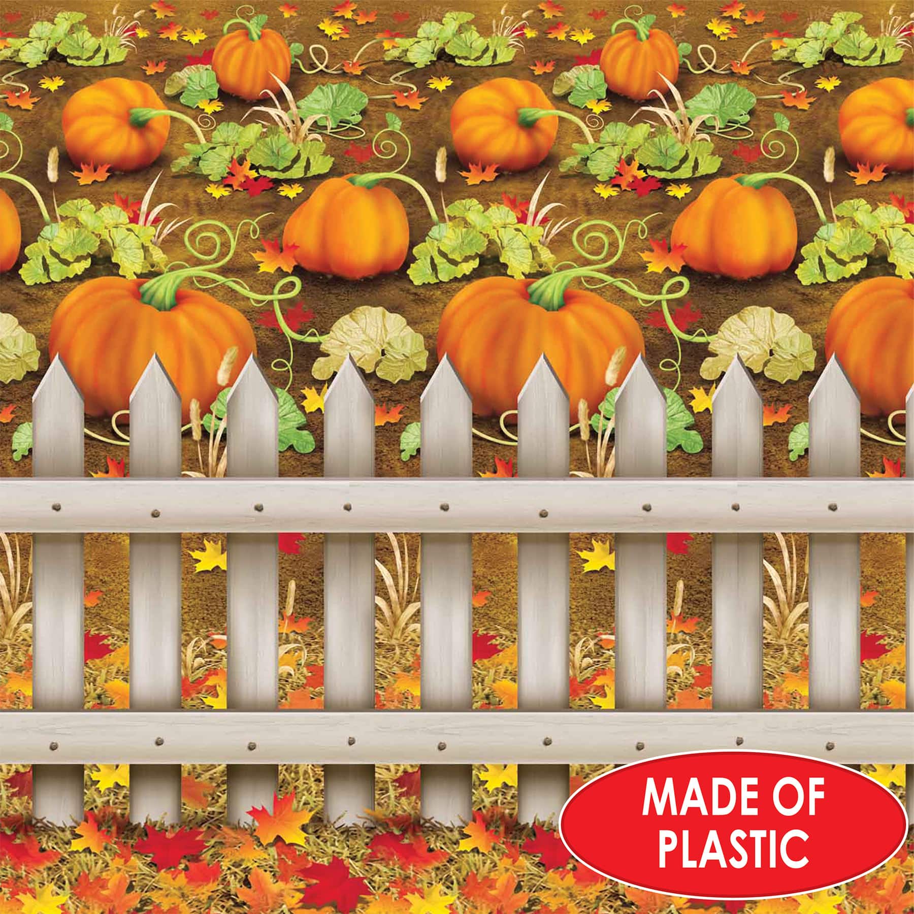 Beistle 4ft. x 30ft. Pumpkin Patch Backdrop