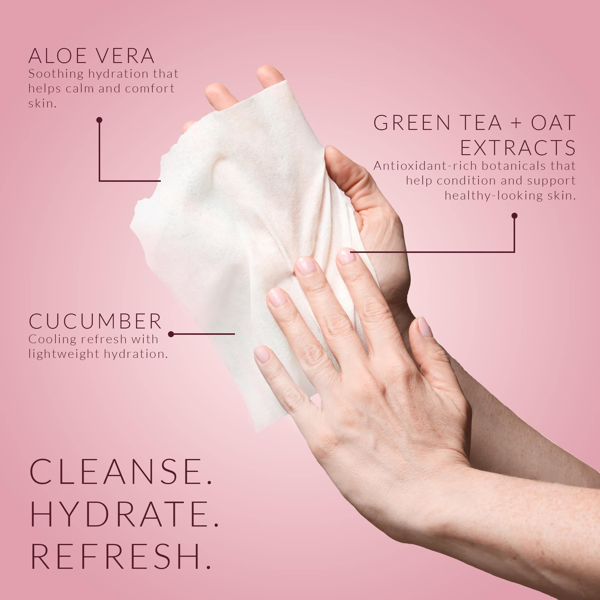 Noshinku Lavendula Nourishing Hand Sanitizing Wipes