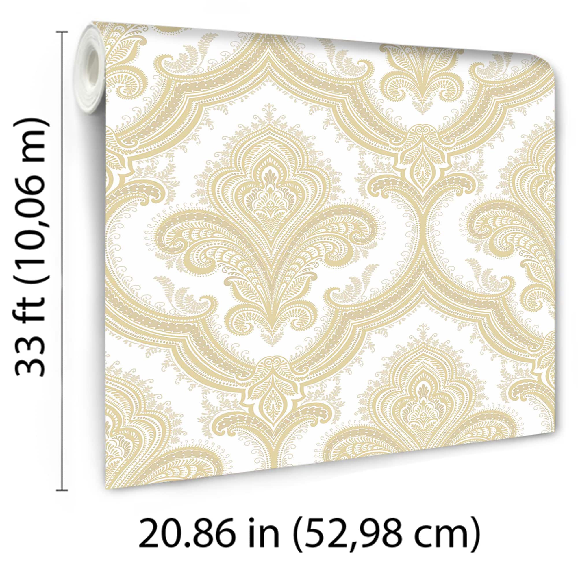 Designs Direct Traditional Damask Wallpaper