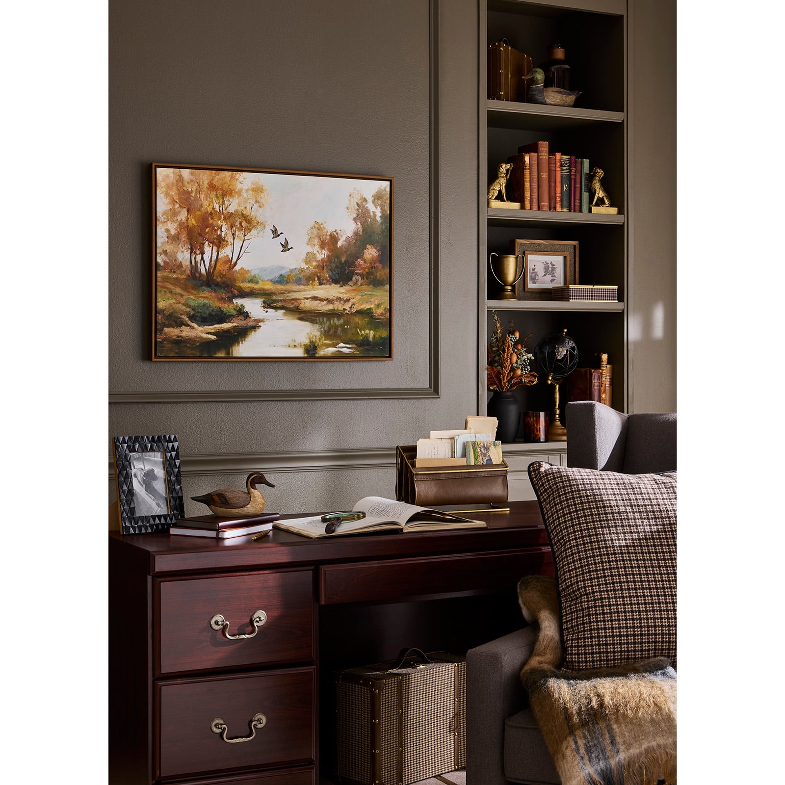 7.75" Brown Duck Tabletop Décor by Ashland®