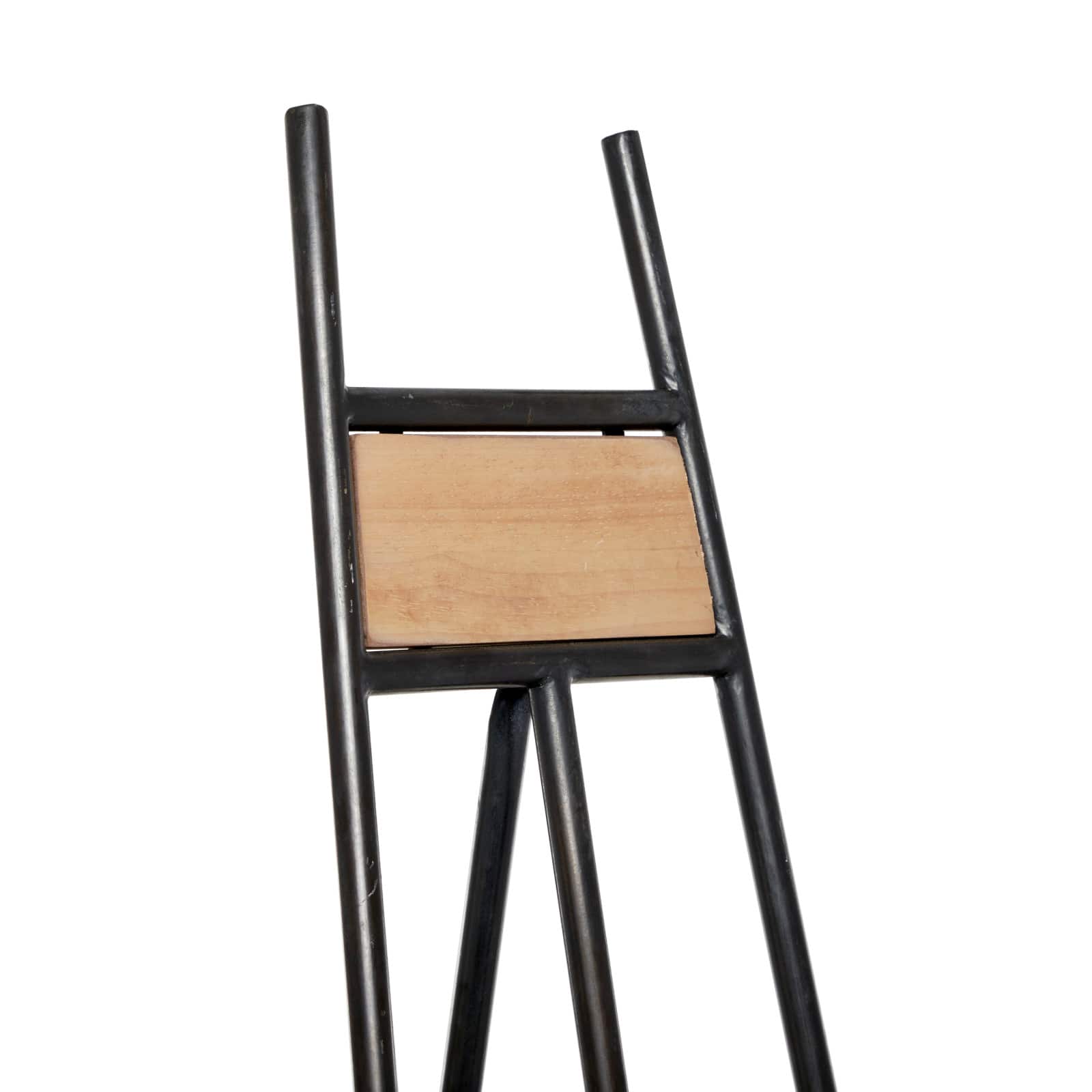 66" Black Iron Industrial Easel