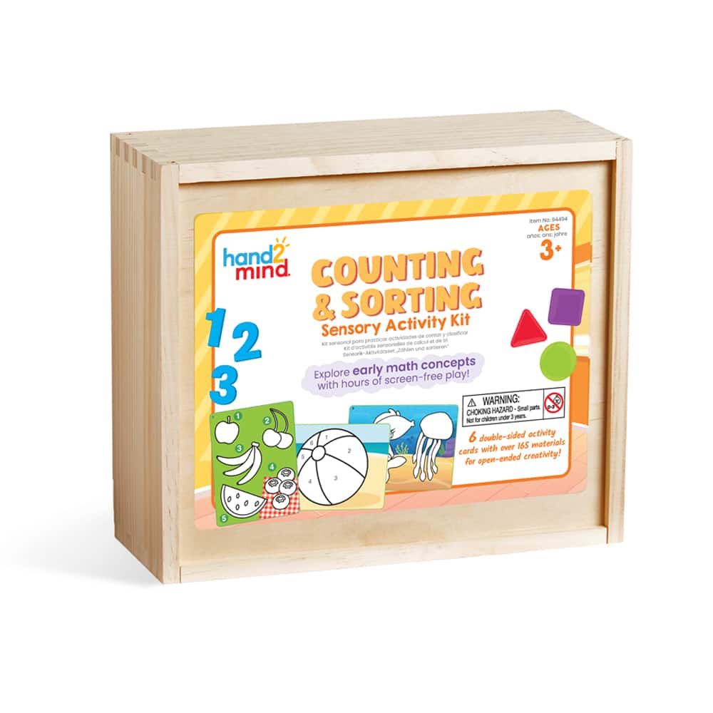 hand2mind® Counting & Sorting Sensory Activity Kit