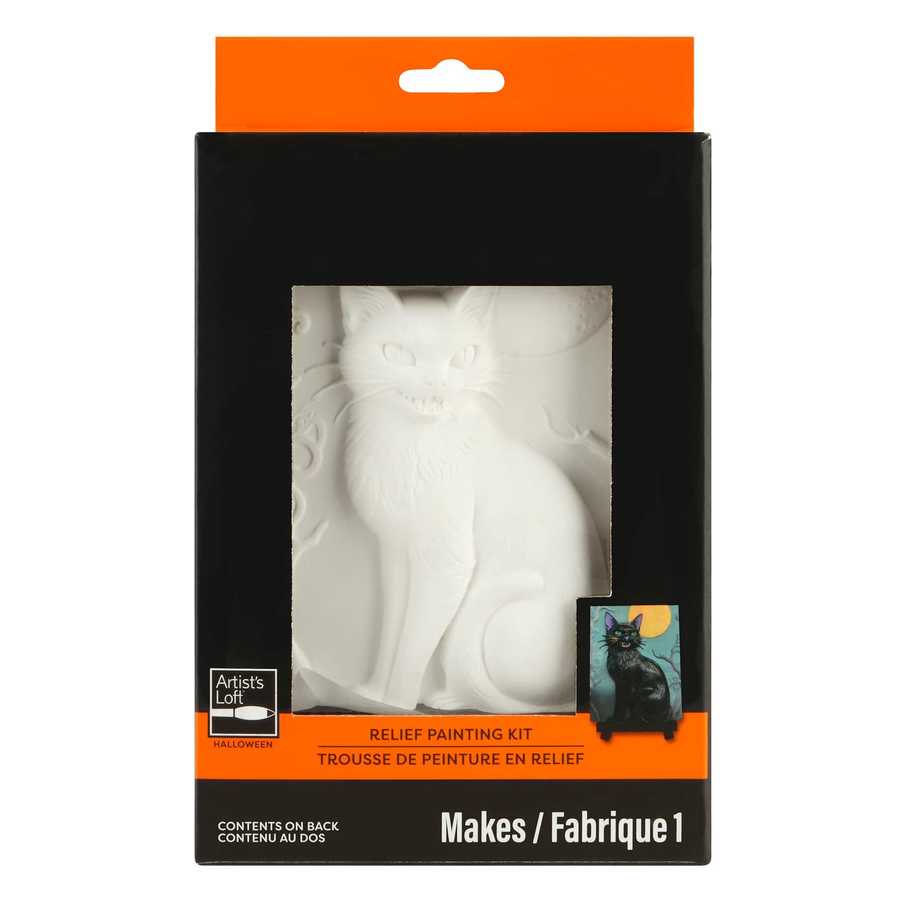 Black Cat Relief Painting Kit by Artist's Loft®
