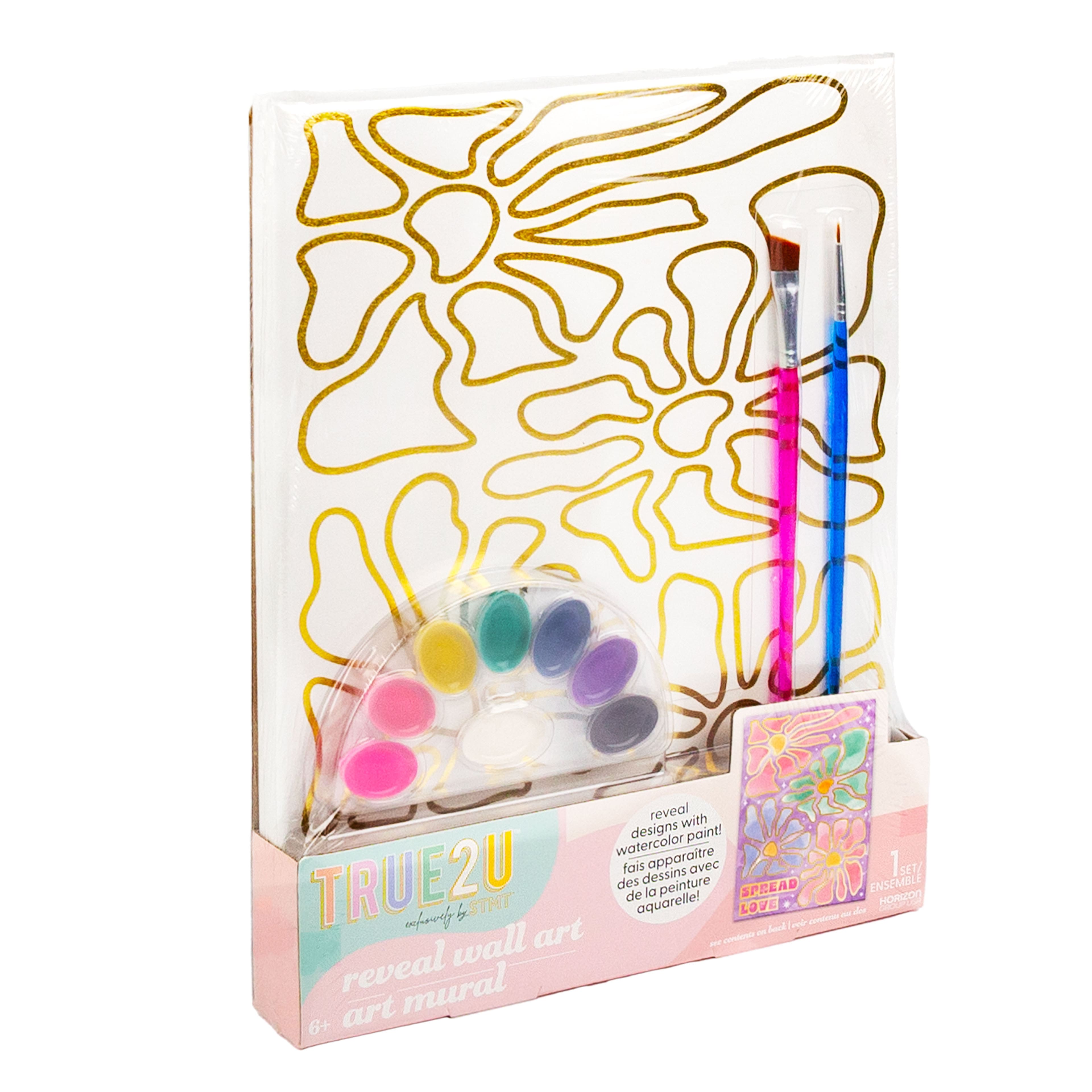 STMT™ True2U™ Flowers Reveal Wall Art