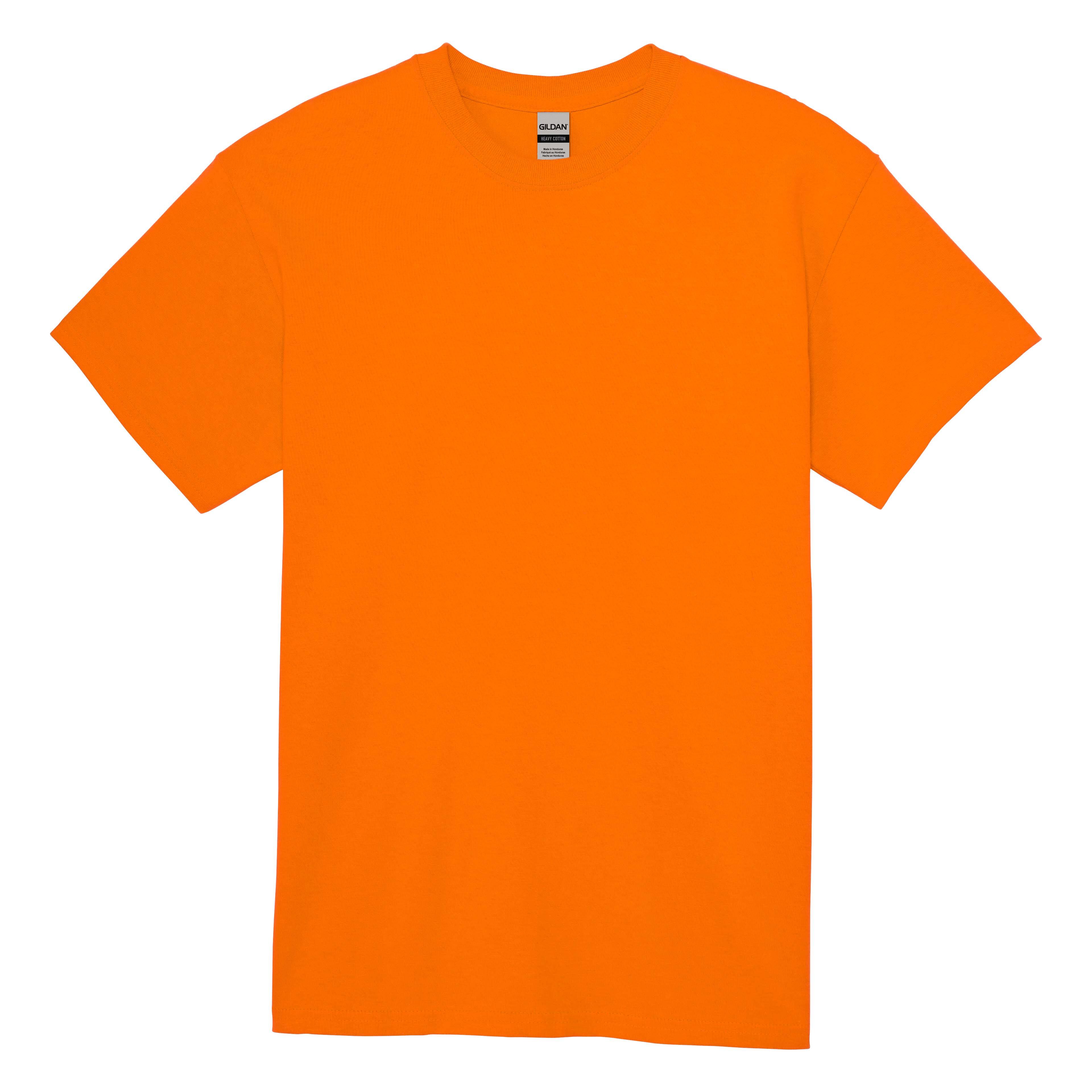 Gildan® Short Sleeve Youth T-Shirt, Size: Medium, Color: Safety