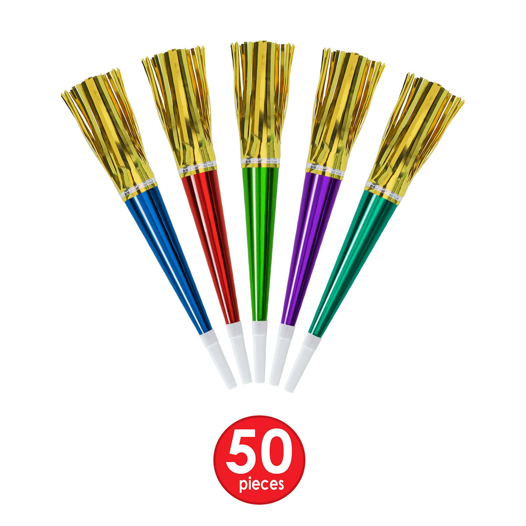 Beistle Gold Coast New Year Party Favor Kit for 50