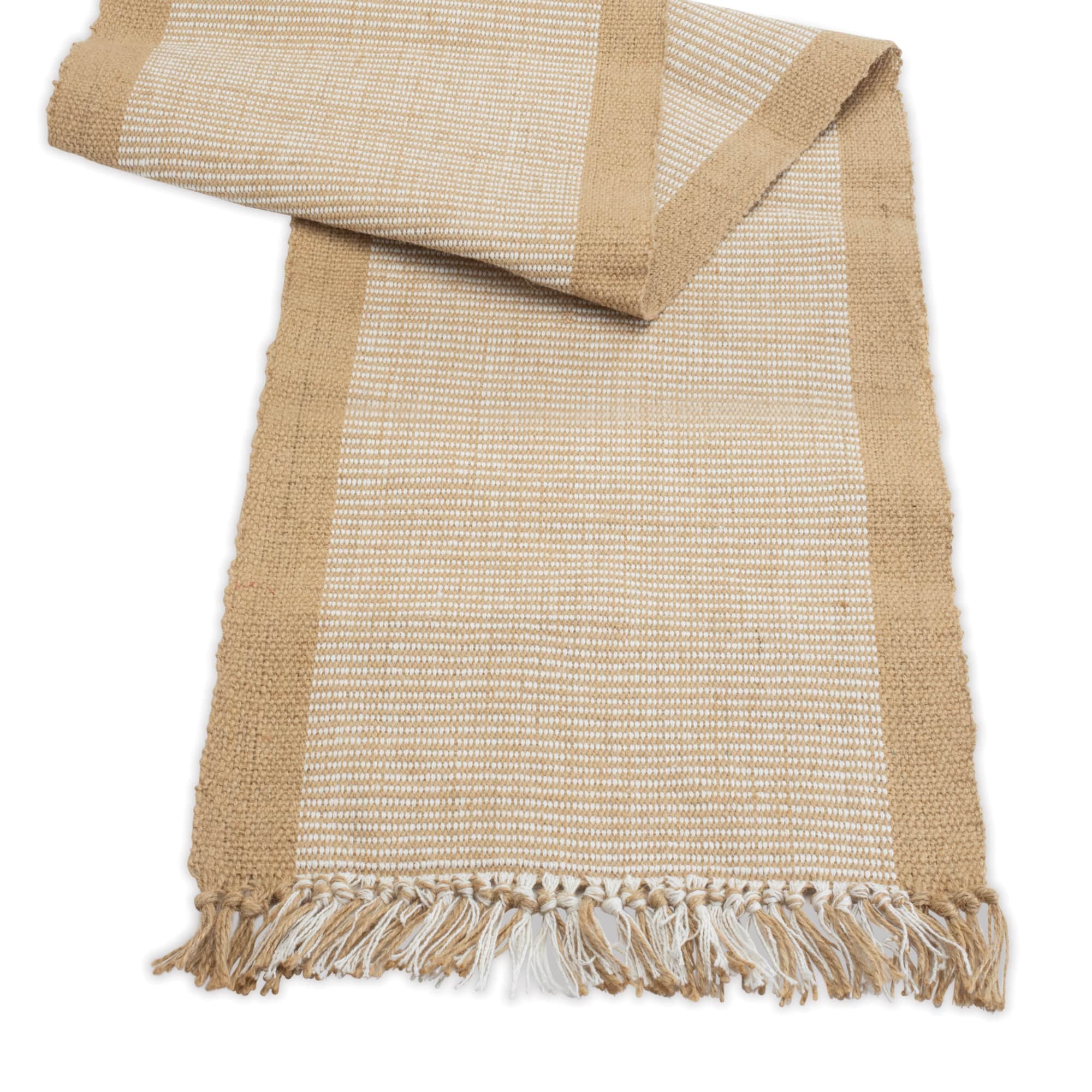 79.5" Woven Jute Table Runner