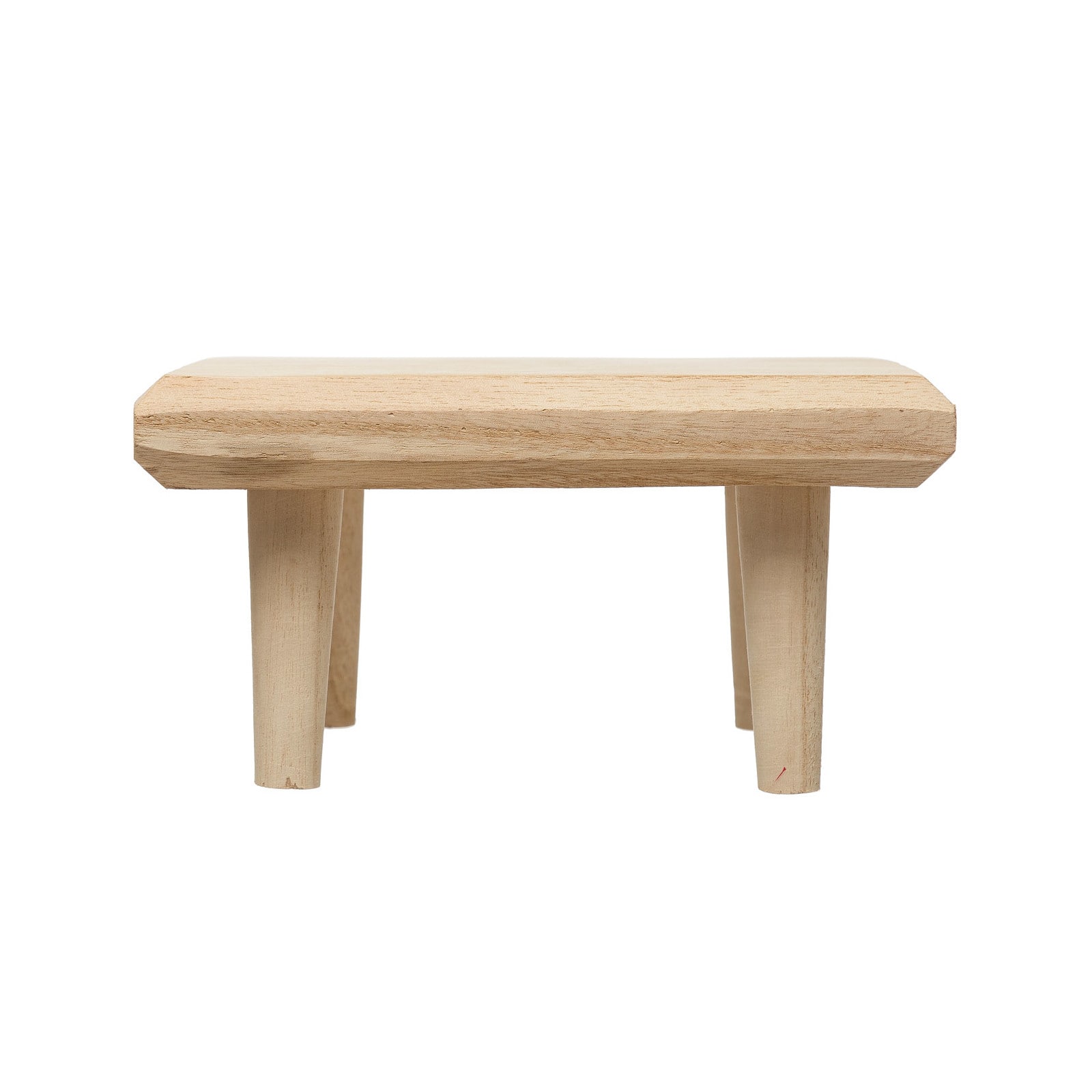 Hello Honey® 11" Paulownia Wood Footed Pedestal