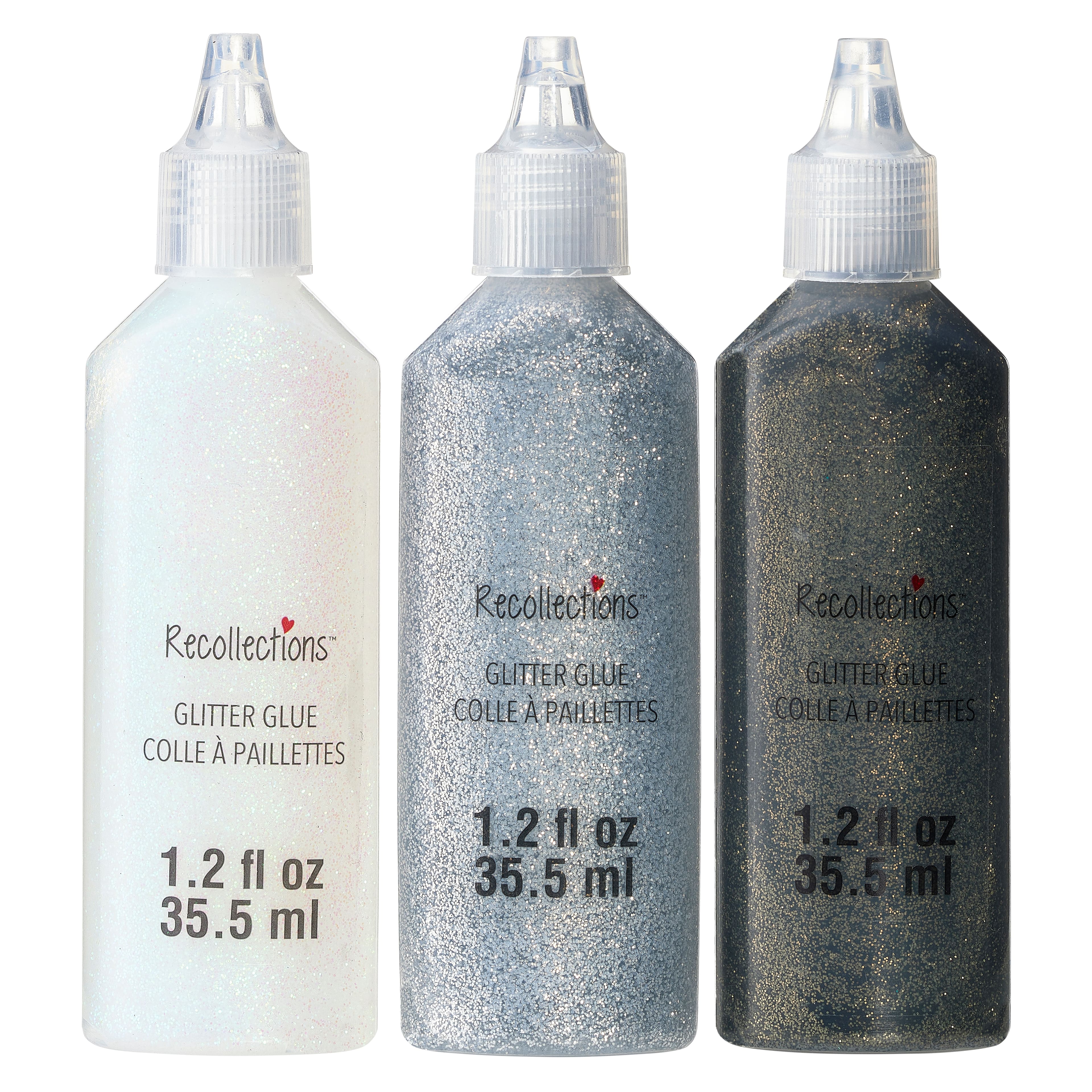 12 Packs: 3 ct. (36 total) Mixed Glitter Glue by Recollections™