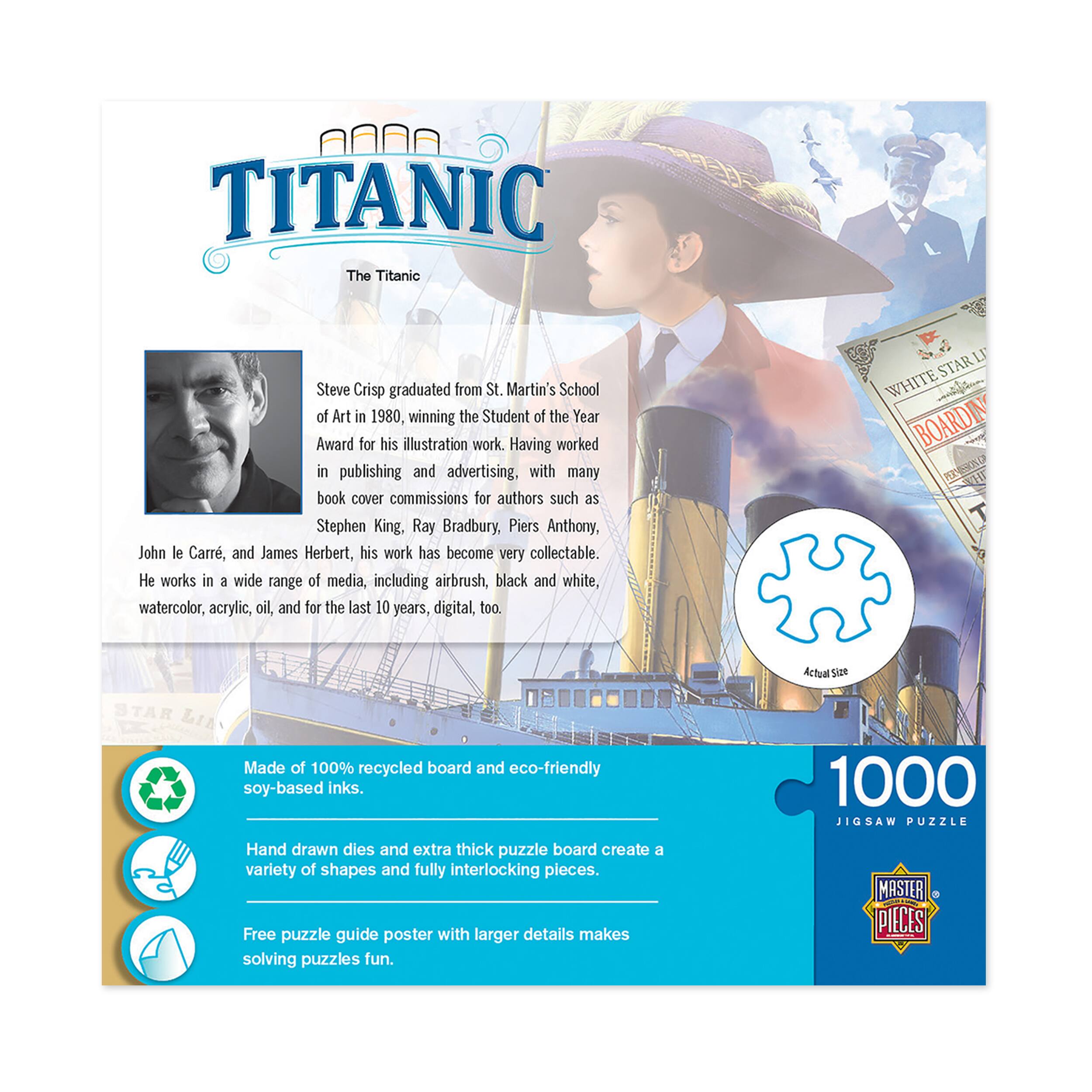 The Titanic - Collage Puzzle: 1000 Pcs