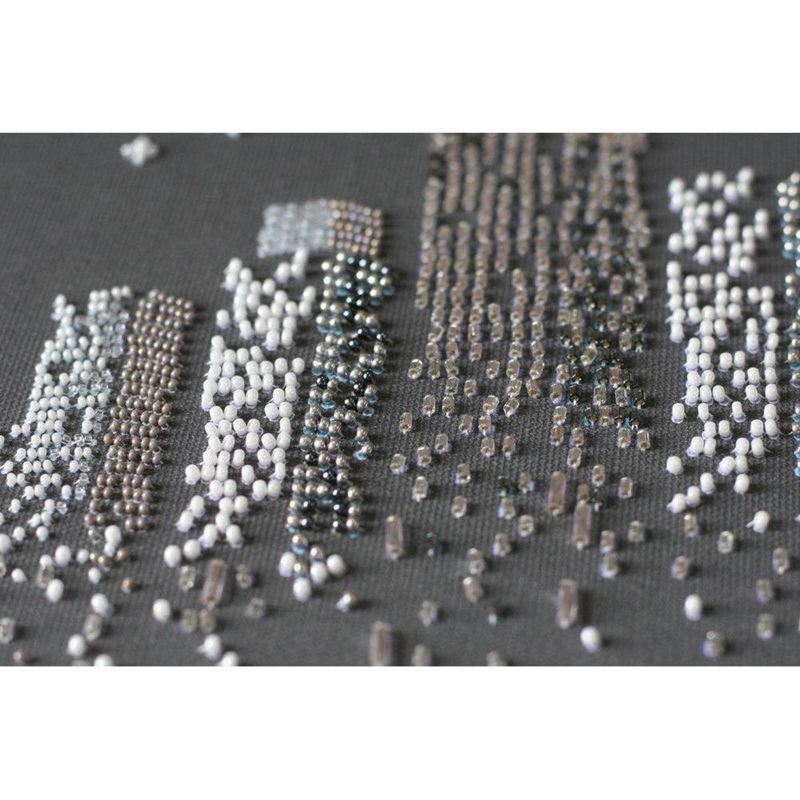 Abris Art Glitter of the Night Lights Deco Scenes Bead Embroidery Kit