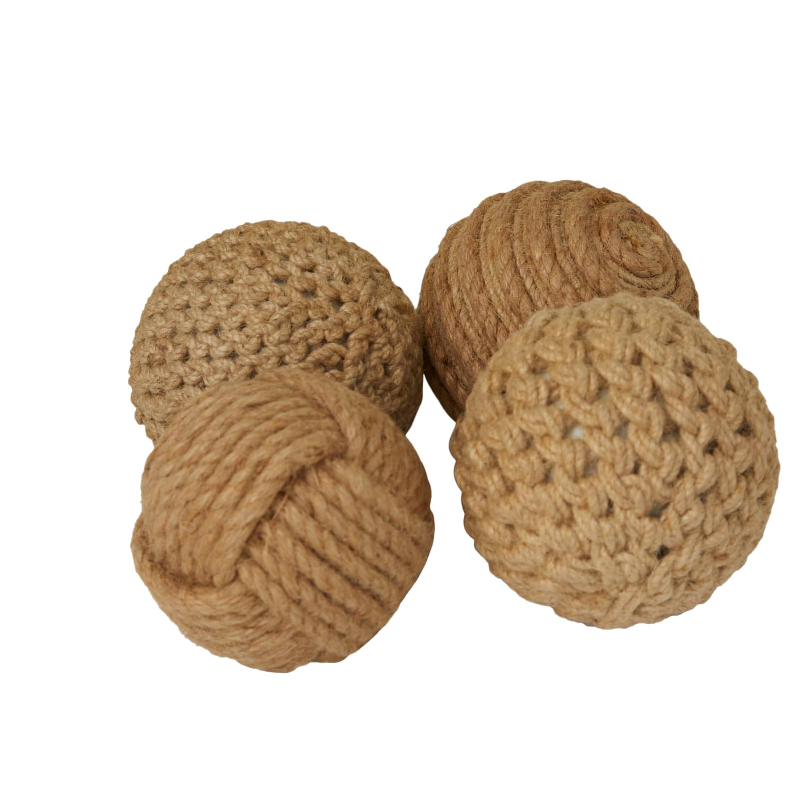 Brown Coastal Abstract Orbs & Vase Filler,