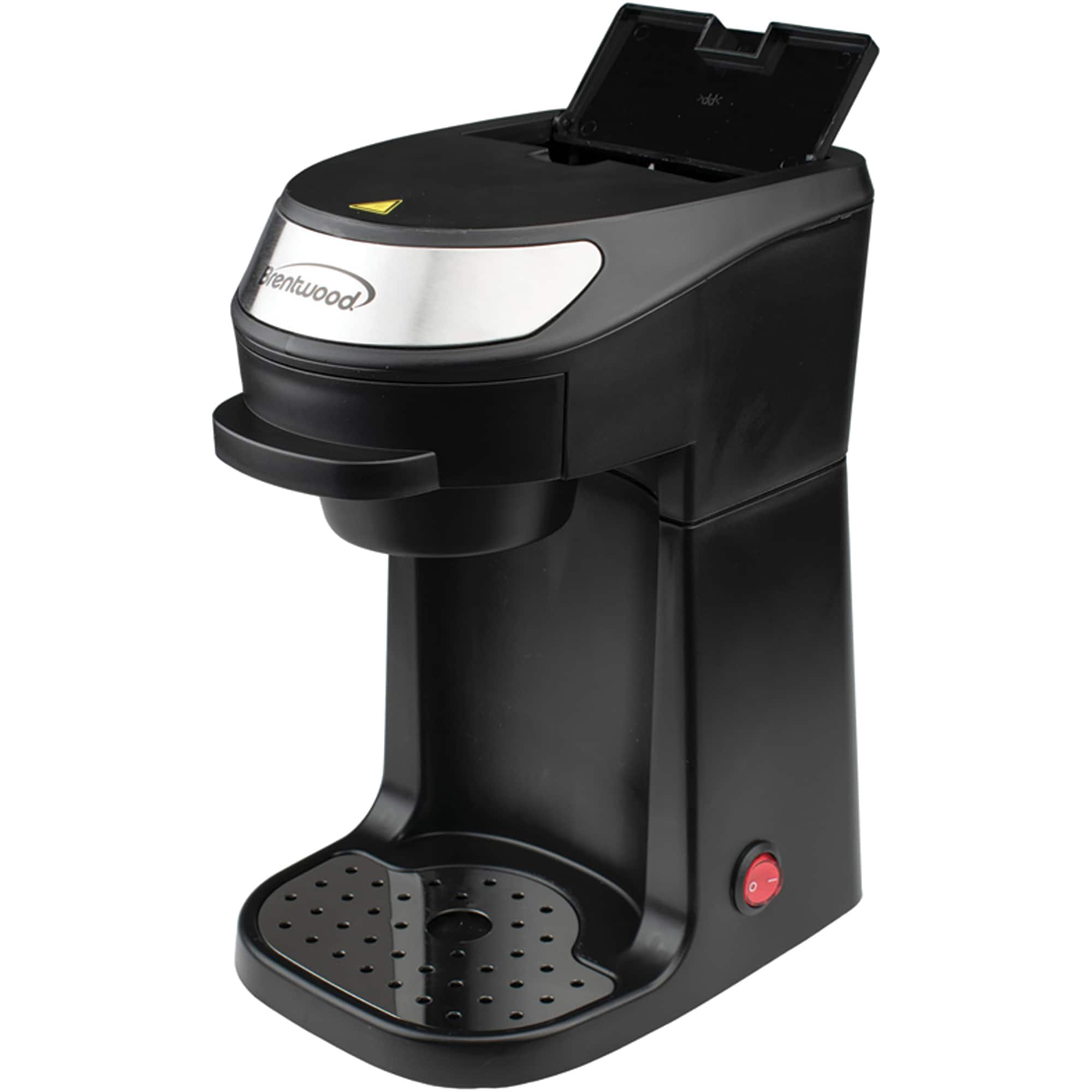 Brentwood Black Single-Serve Coffee Maker with Mug