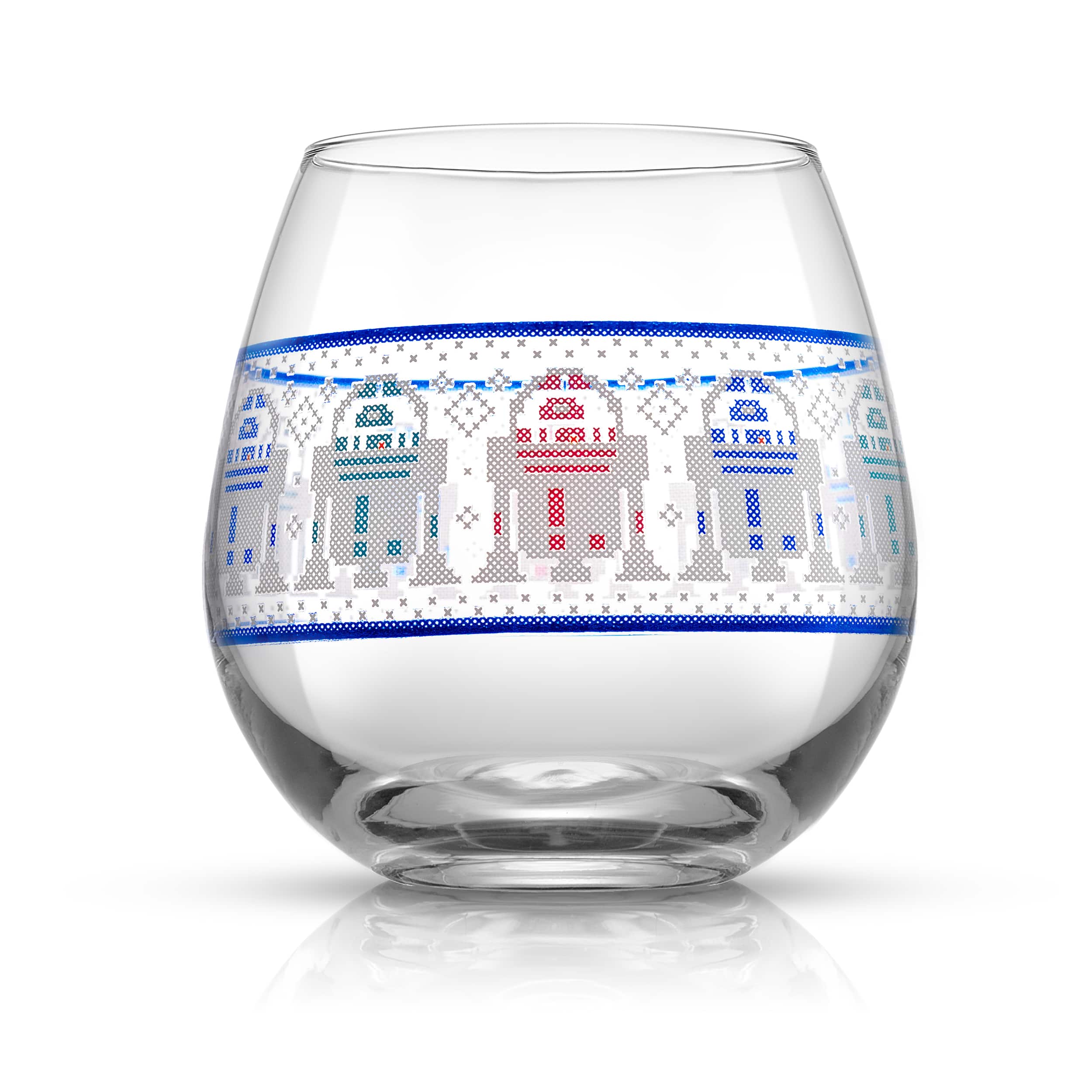 JoyJolt® Star Wars™ 15oz. Ugly Sweater Collection Stemless Drinking Glass, 4ct.