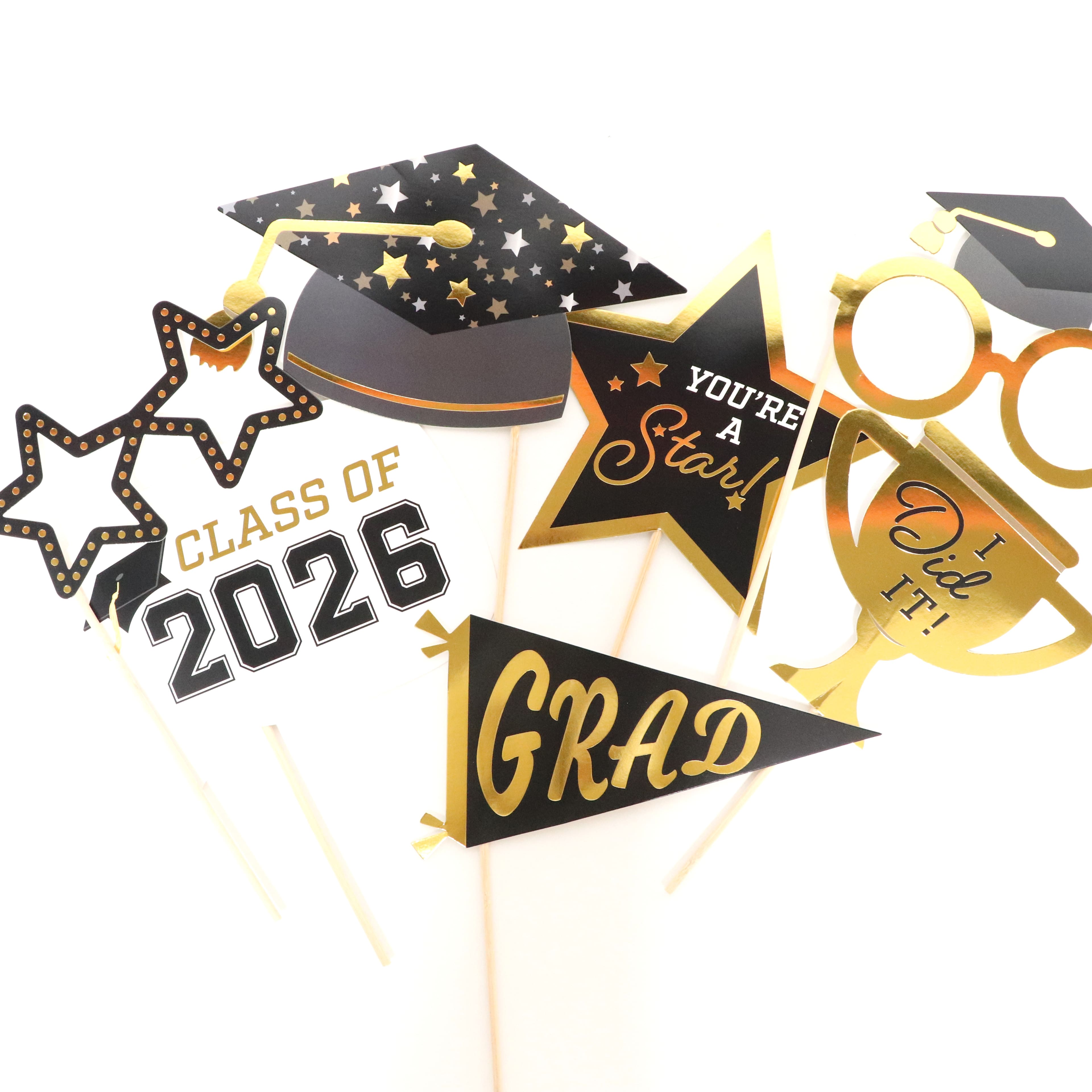 Accessoires pour photomaton de remise de diplômes de Celebrate It