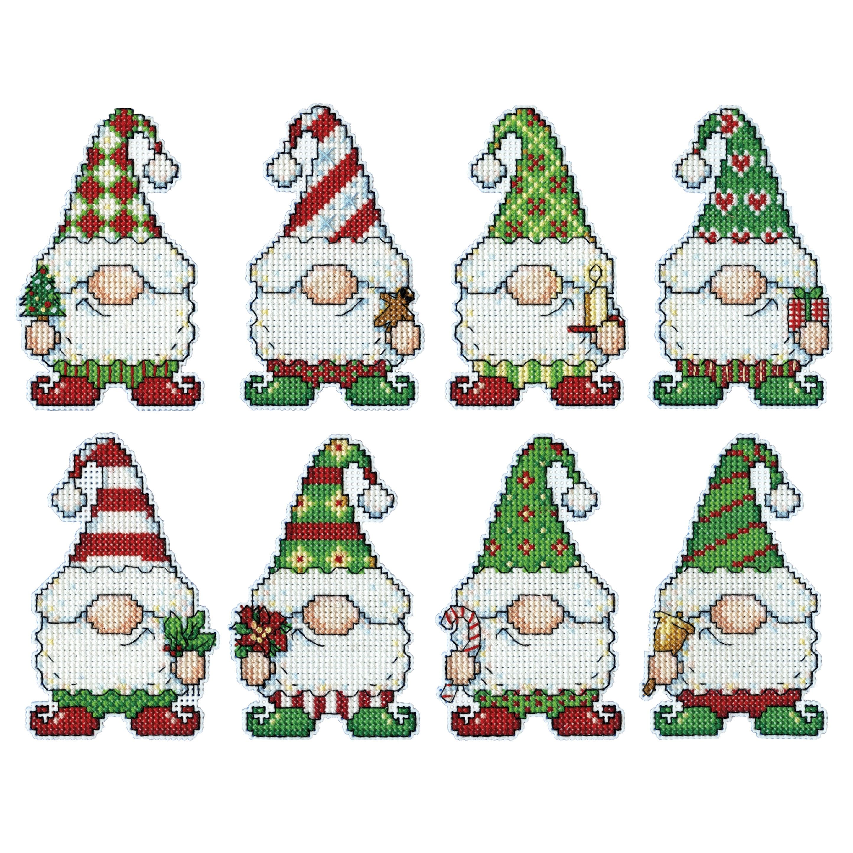 Design Works™ Gnome Plastic Canvas Ornament Kit