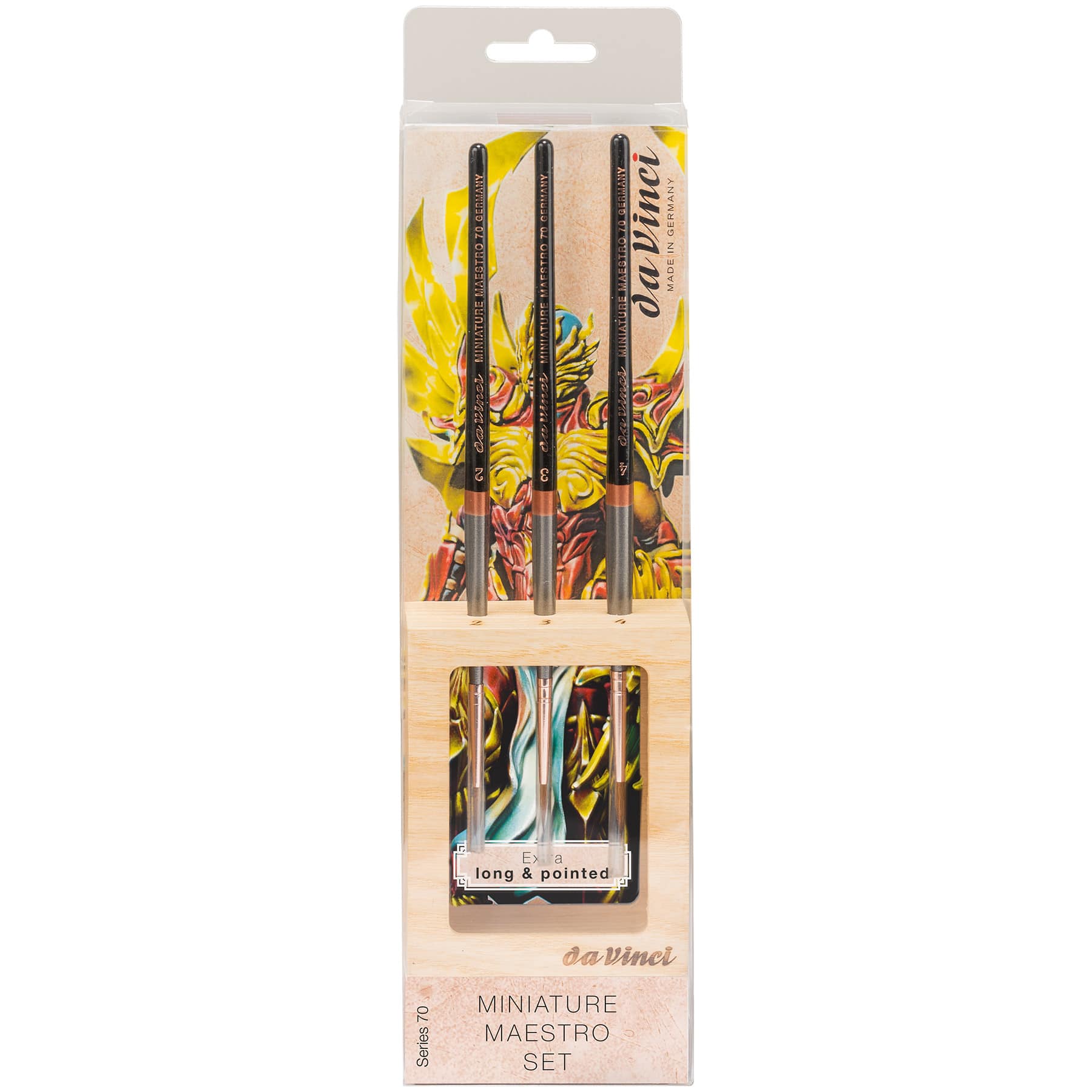 da Vinci MINI MAESTRO Series 70 3 Piece Brush Set