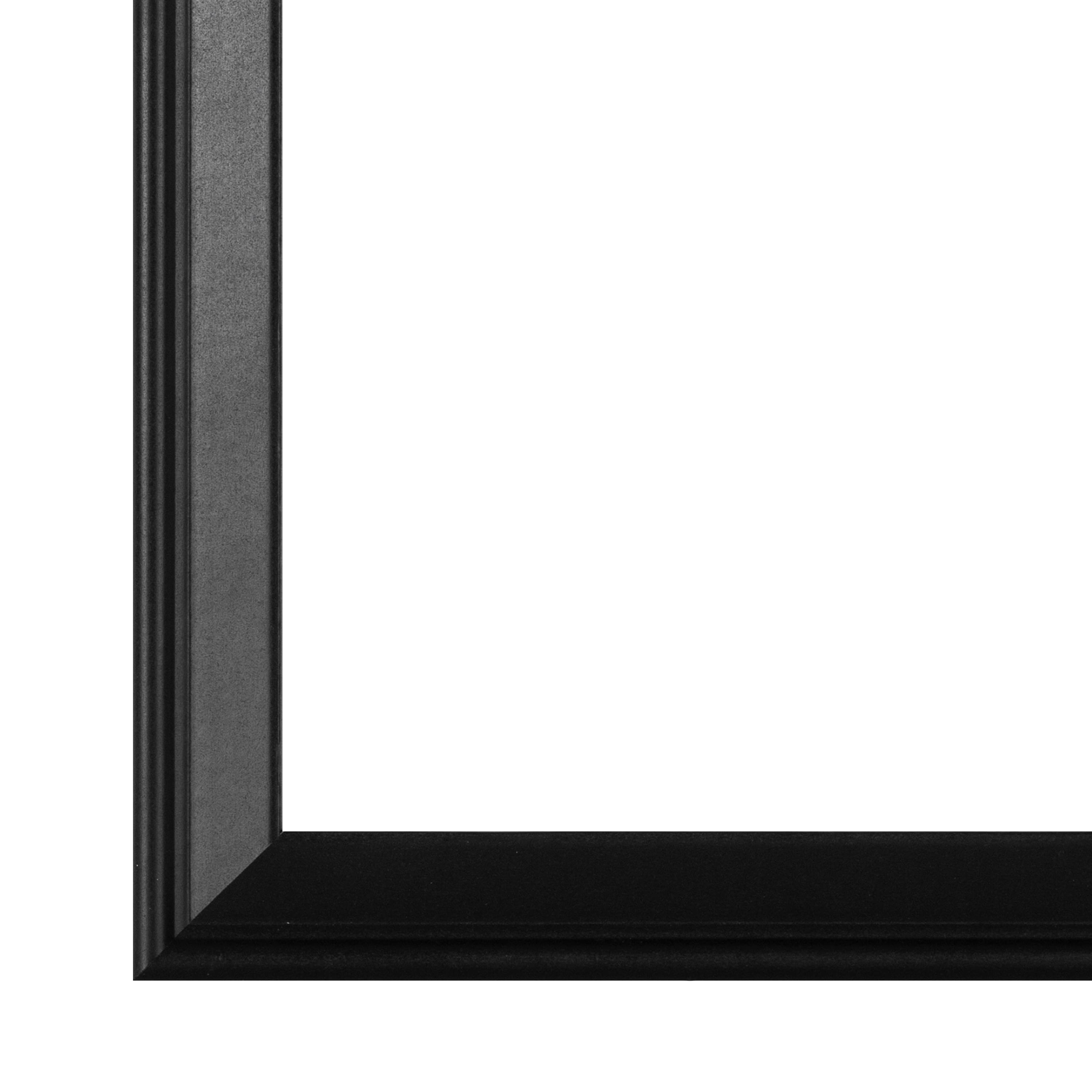 Cadre noir avec filet Expressions de Studio Décor, 4" x 6"