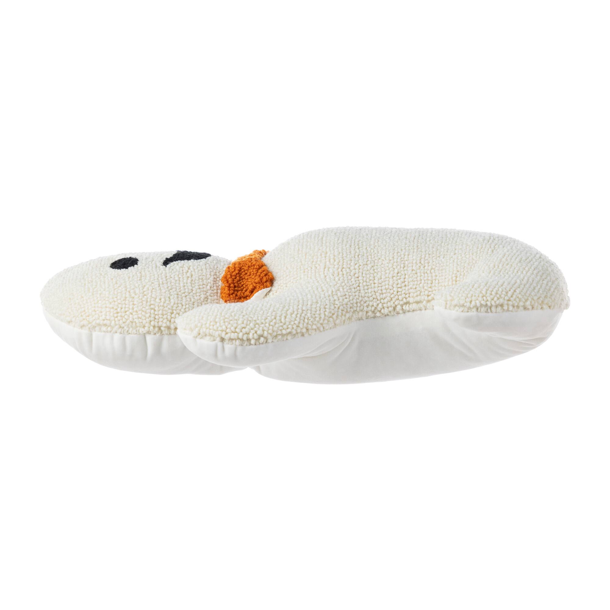 Glitzhome® 18"H Halloween Hooked Ghost Shaped Pillow