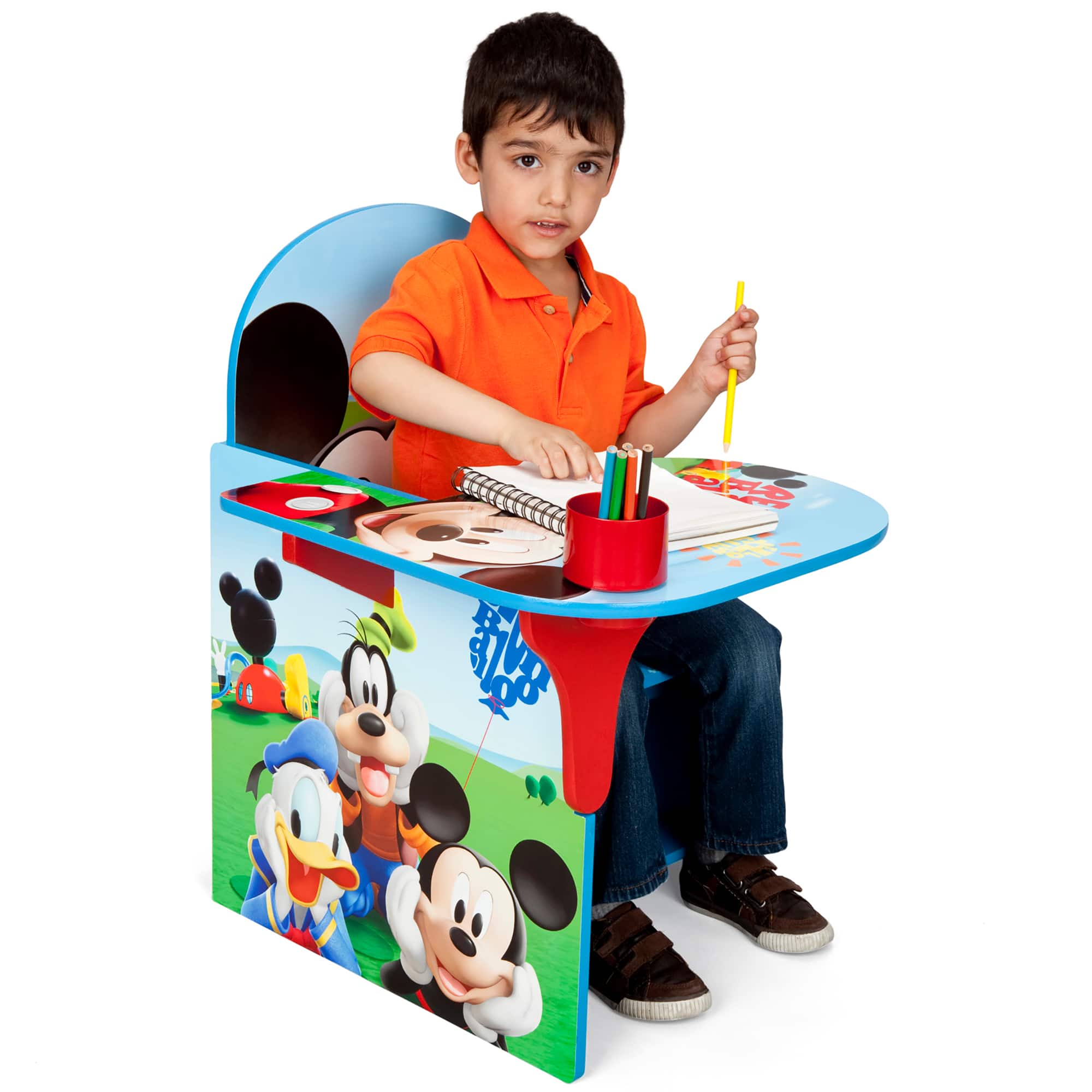 Disney® Mickey Mouse Chair Desk with Storage Bin