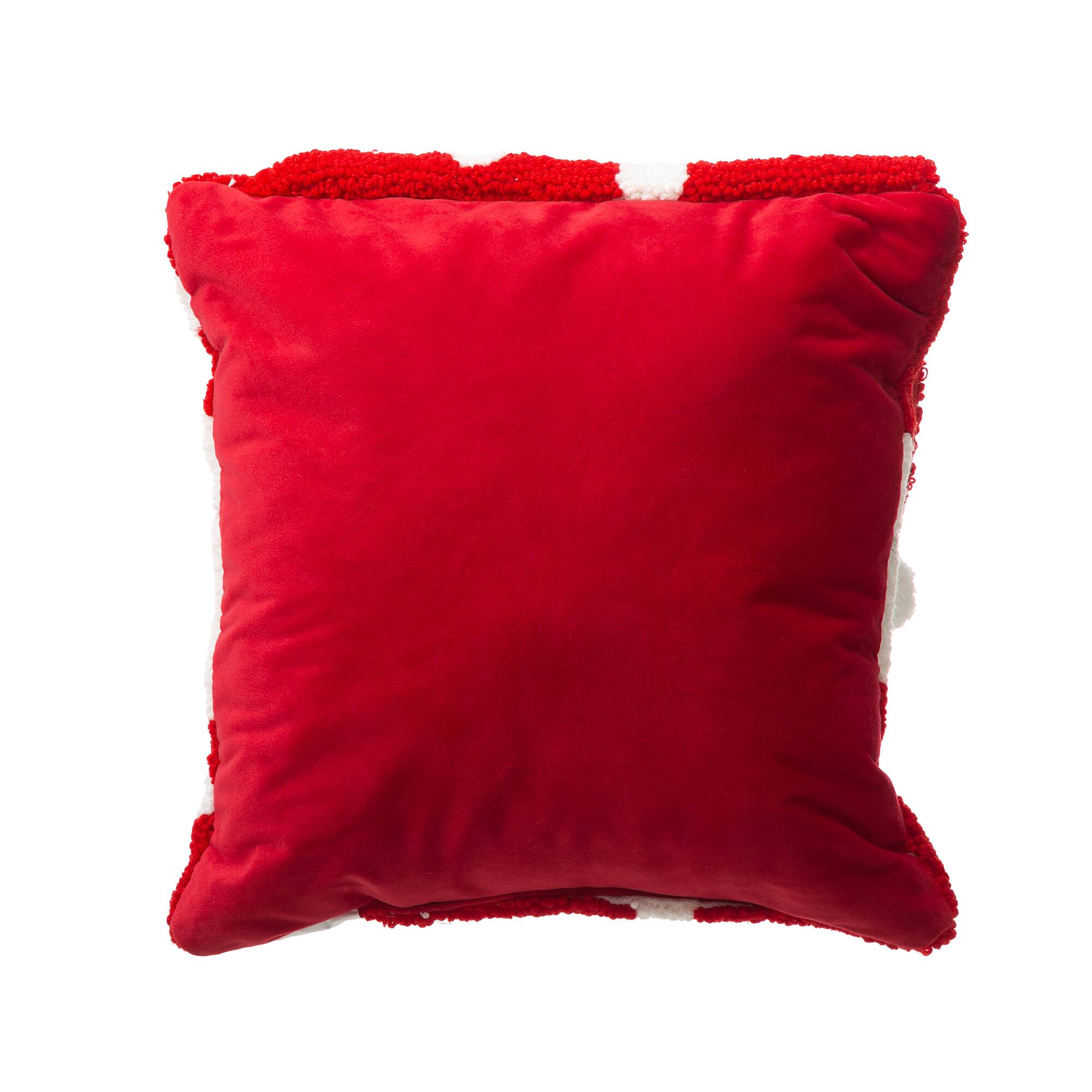 Glitzhome® Hooked 3D Snowman Pillow Set