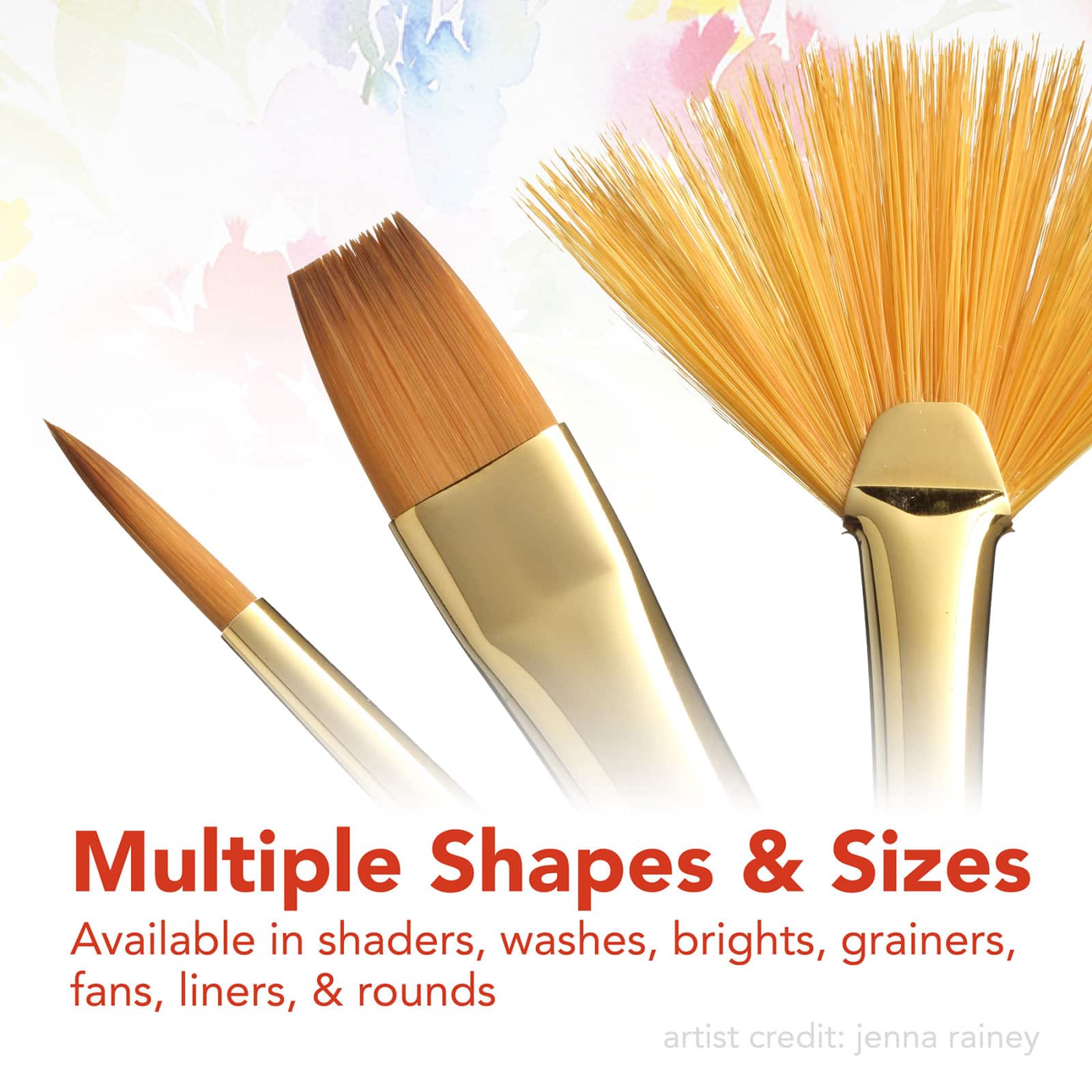 Princeton™ Heritage™ Series 4050 Synthetic Sable One Stroke Brush