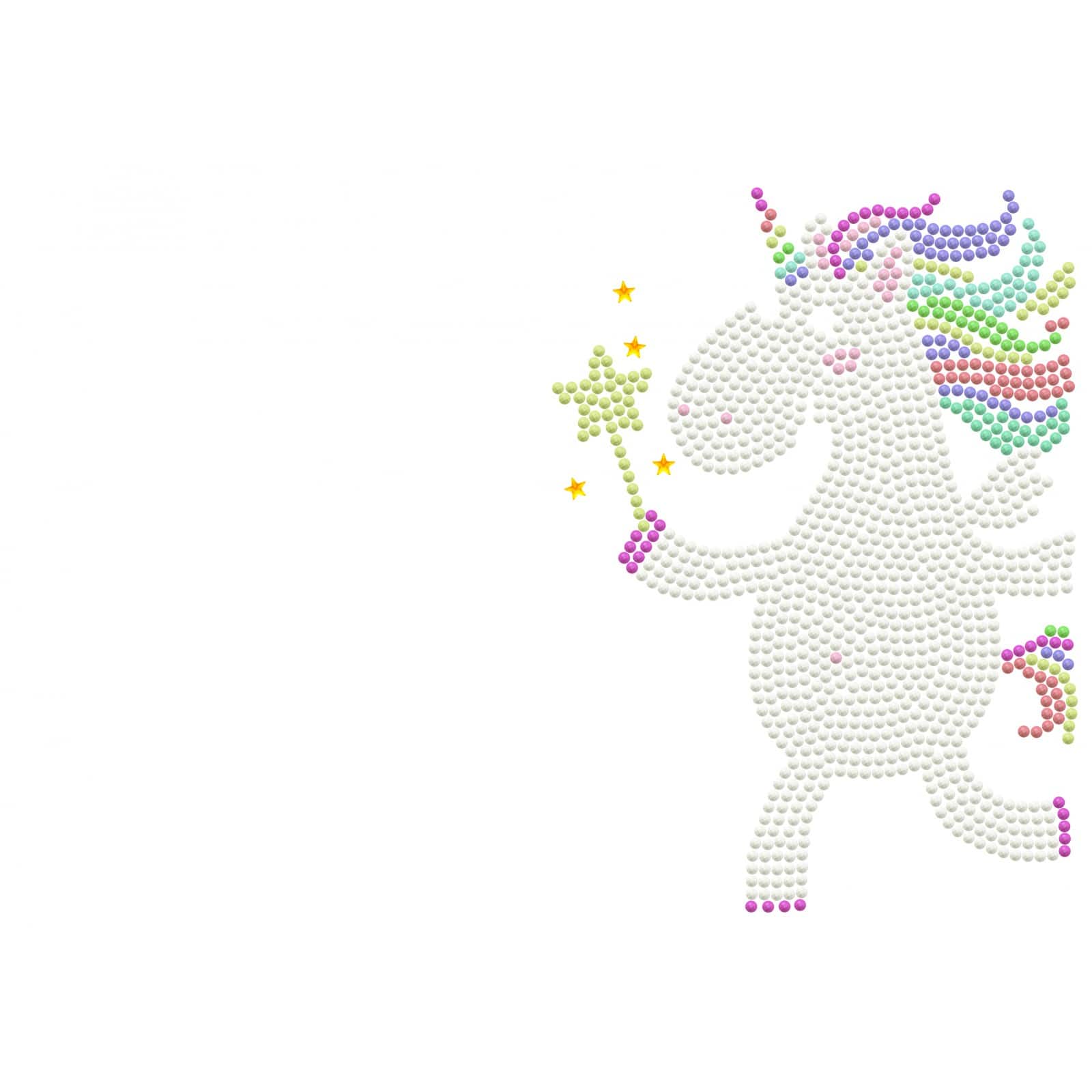 Diamond Dotz® Beginner Unicorn Wish Diamond Painting Card Kit
