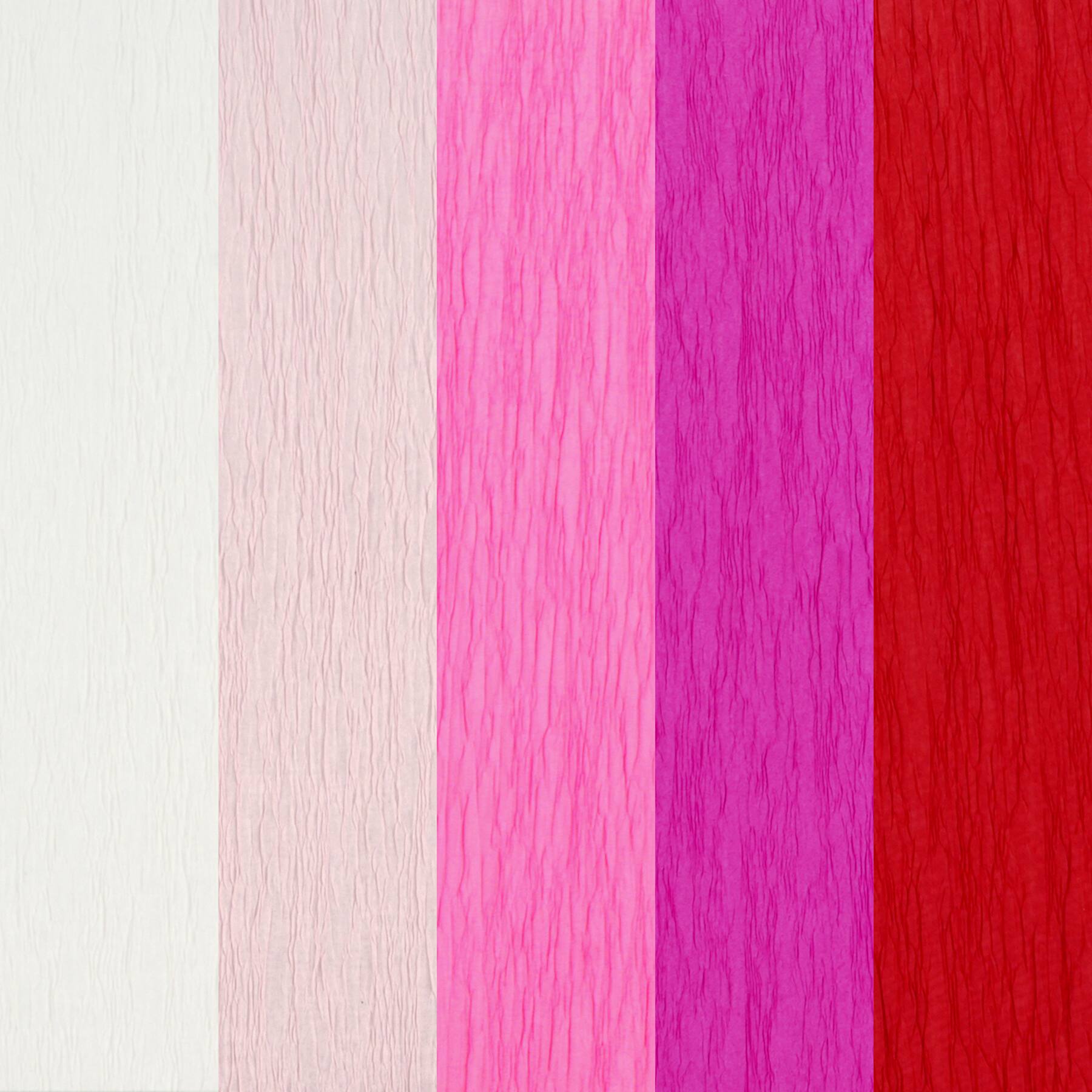 6 Packs: 25 ct. (150 total) 6" x 6.5" Floral Mix Crepe Paper by Recollections™