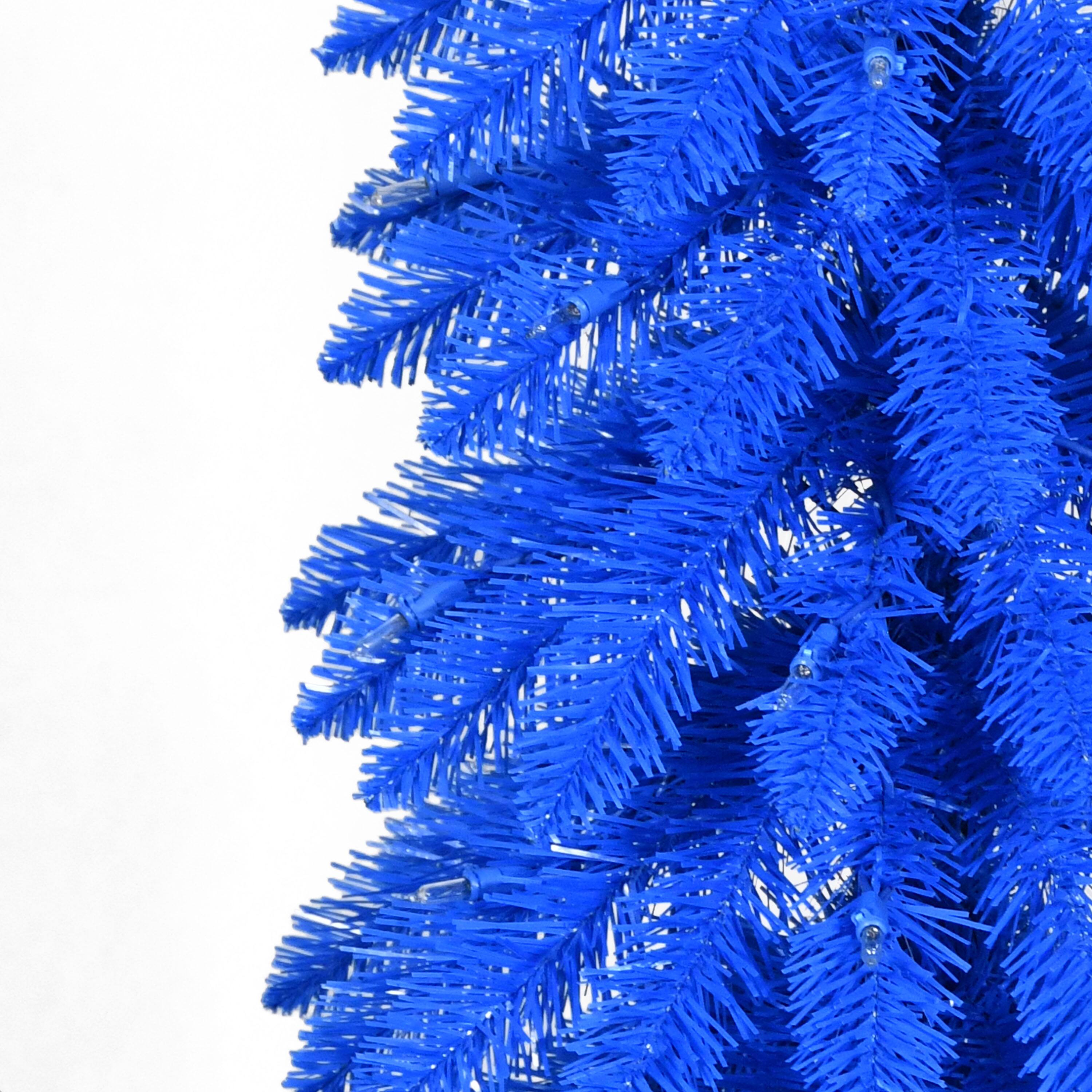 6ft. Pre-Lit Alpine Pencil Artificial Christmas Tree